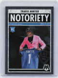 2025 Panini Mosaic #12 Travis Hunter Notoriety
