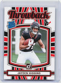2025 Donruss #37 Jayden Higgins Rated Rookies Throwback