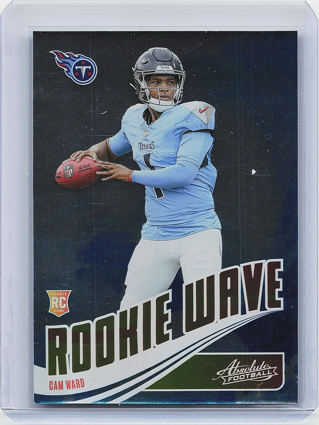 2025 Panini Absolute #RW-CWD Cam Ward Rookie Wave