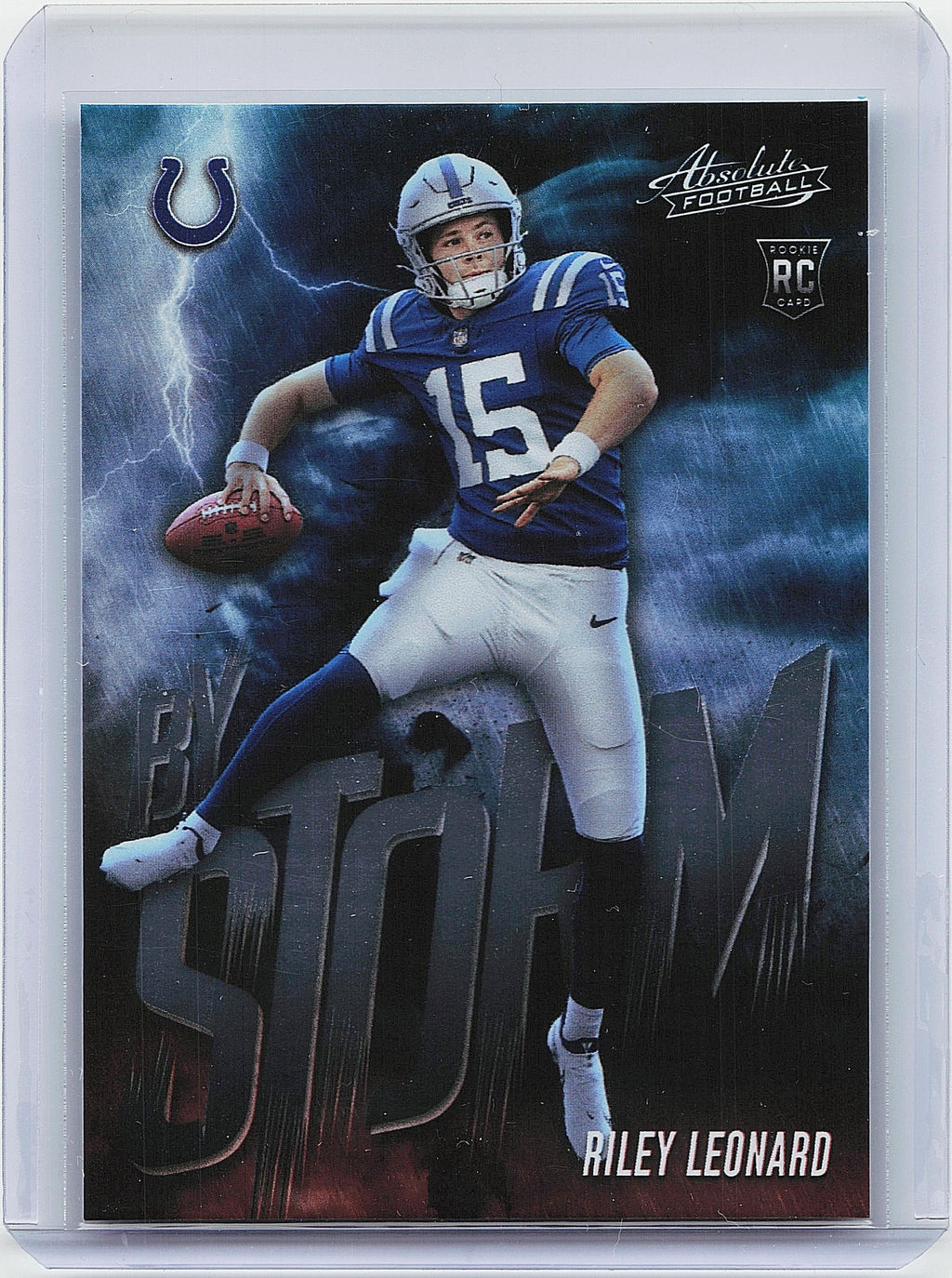 2025 Panini Absolute #14 Riley Leonard By Storm