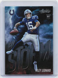2025 Panini Absolute #14 Riley Leonard By Storm