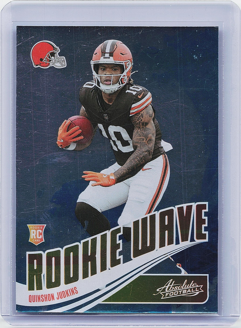 2025 Panini Absolute #RW-QJS Quinshon Judkins Rookie Wave