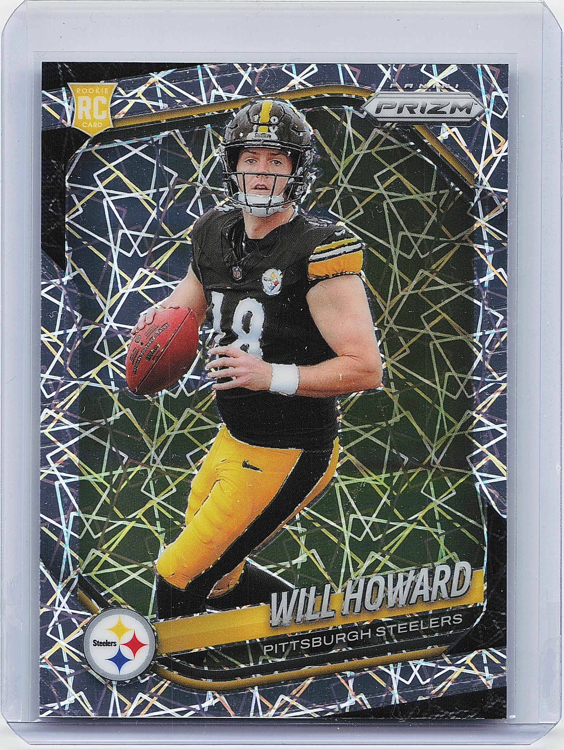 2025 Panini Prizm #367 Will Howard Lazer