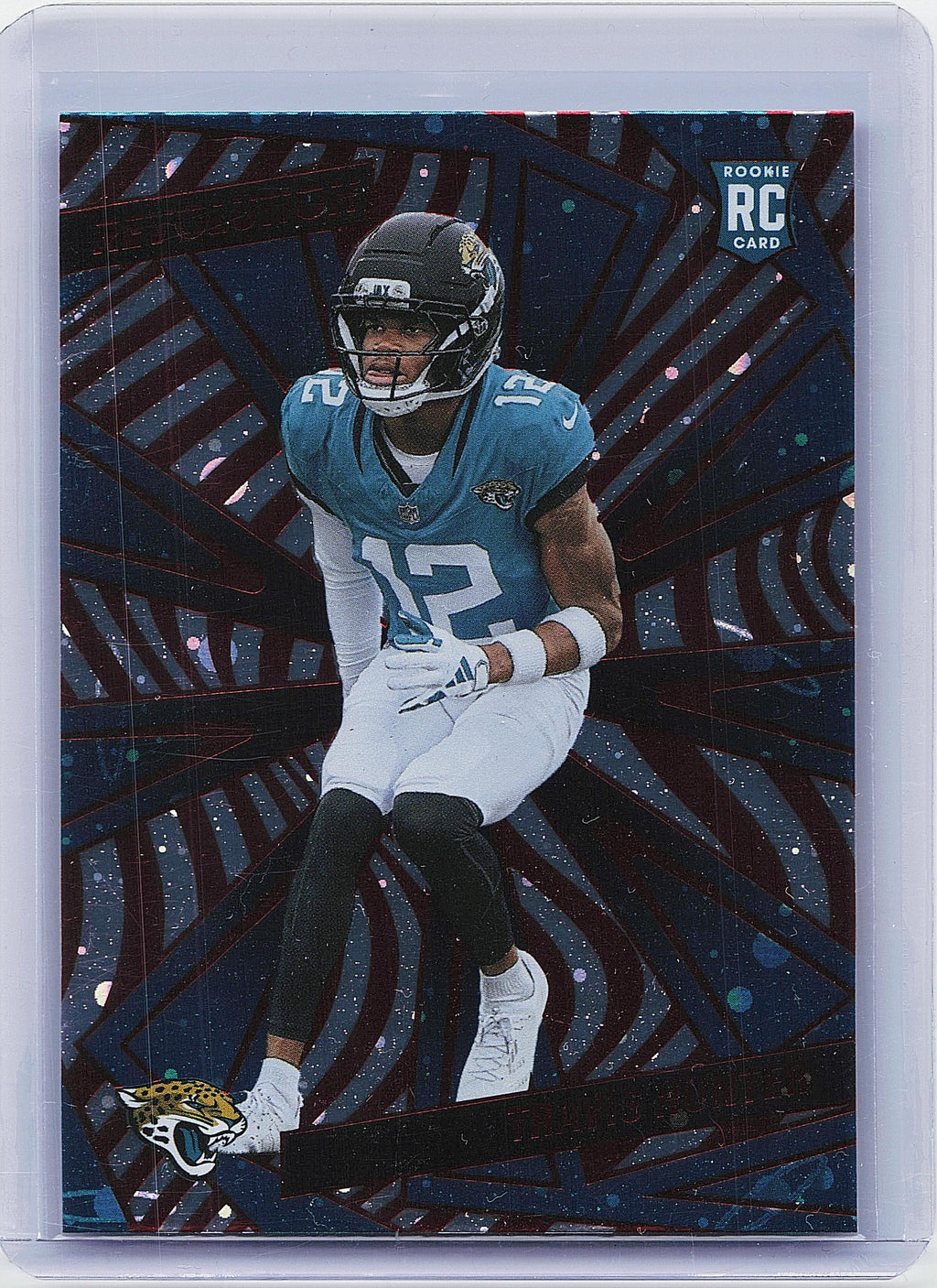 2025 Panini Revolution #242 Travis Hunter Red Cosmo
