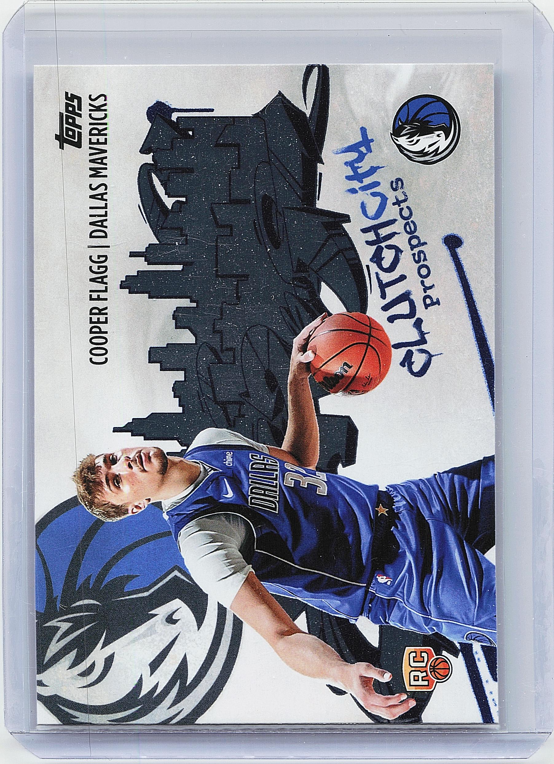 2025-26 Topps #CC-1 Cooper Flagg Clutch City Prospects