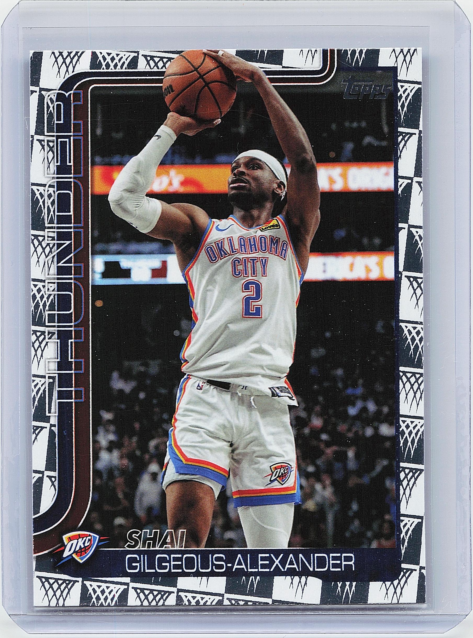 2025-26 Topps #115 Shai Gilgeous-Alexander Season Tip Off
