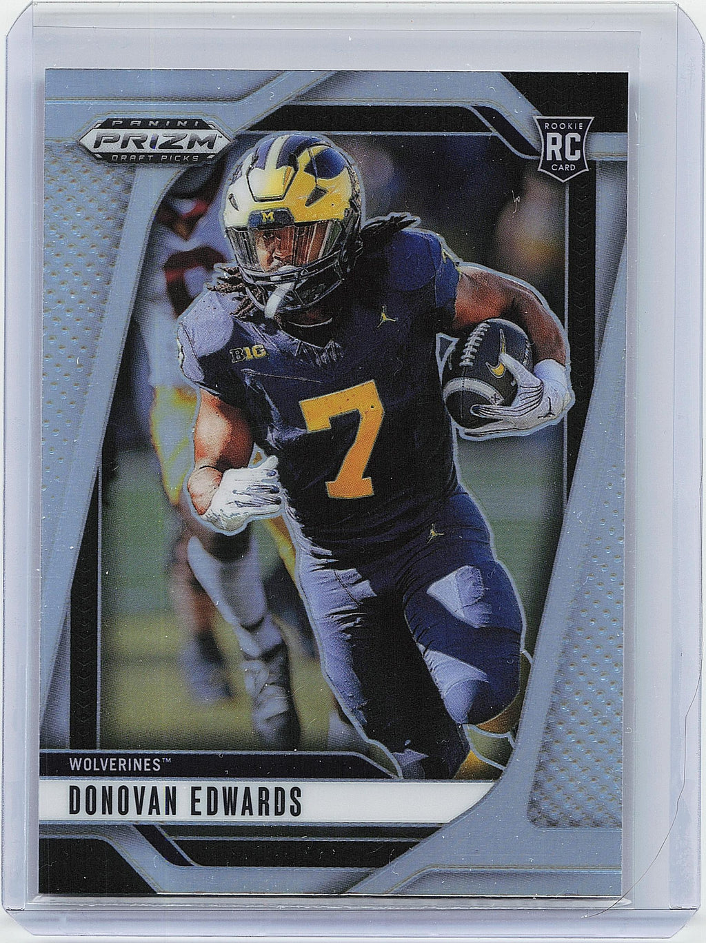 2025 Panini Prizm Draft Picks #65 Donovan Edwards Prizms Silver