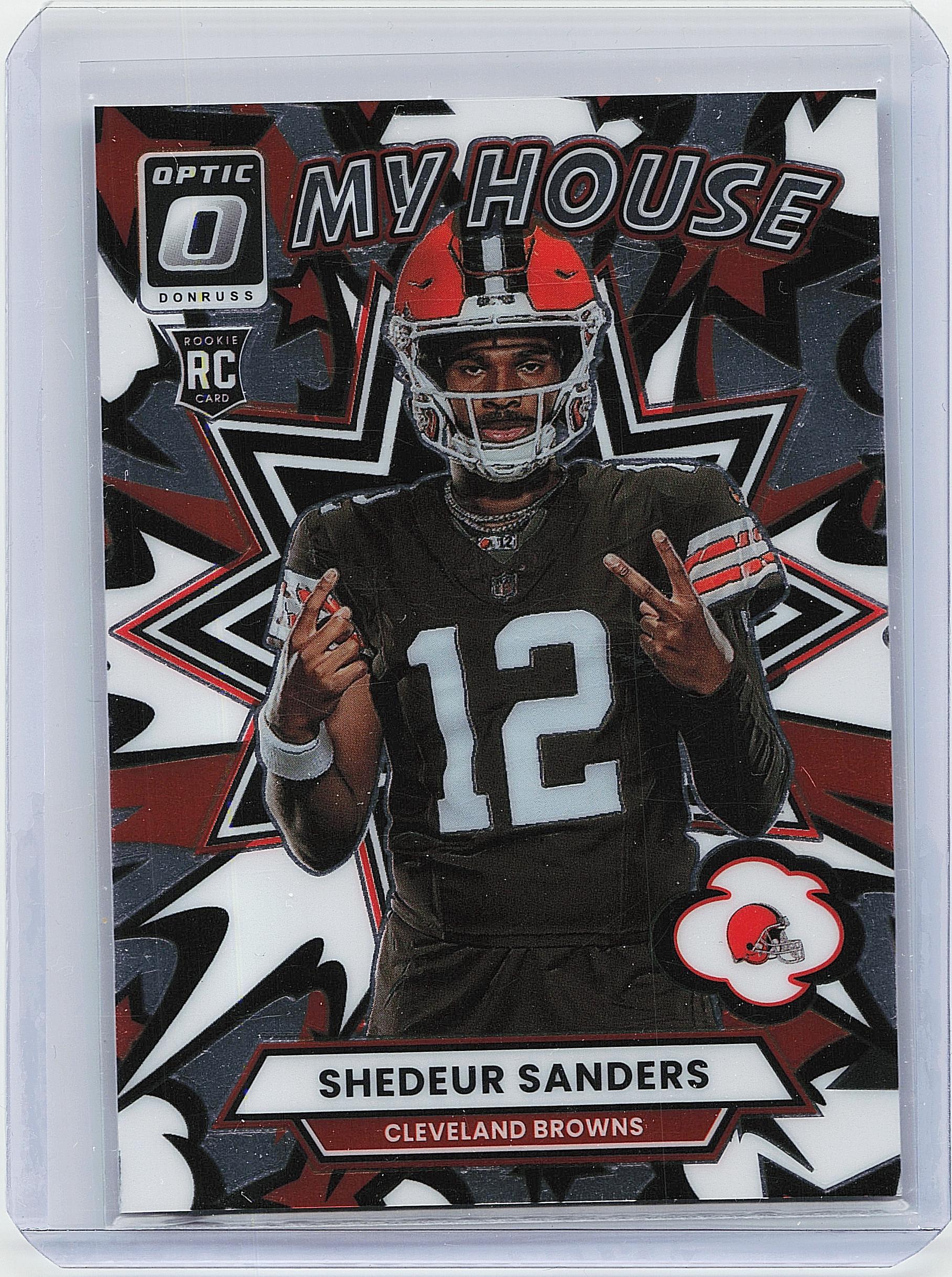 2025 Donruss Optic #5 Shedeur Sanders My House