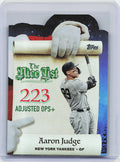 2025 Topps Holiday #MNL-25 Aaron Judge Making the Nice List