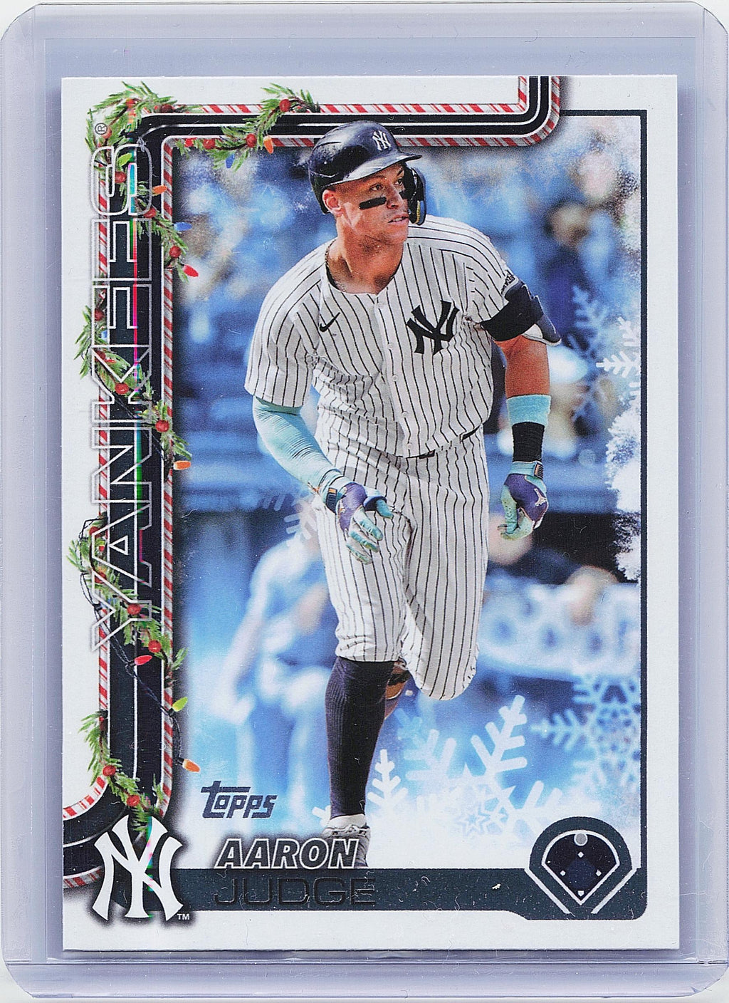 2025 Topps Holiday #H161 Aaron Judge