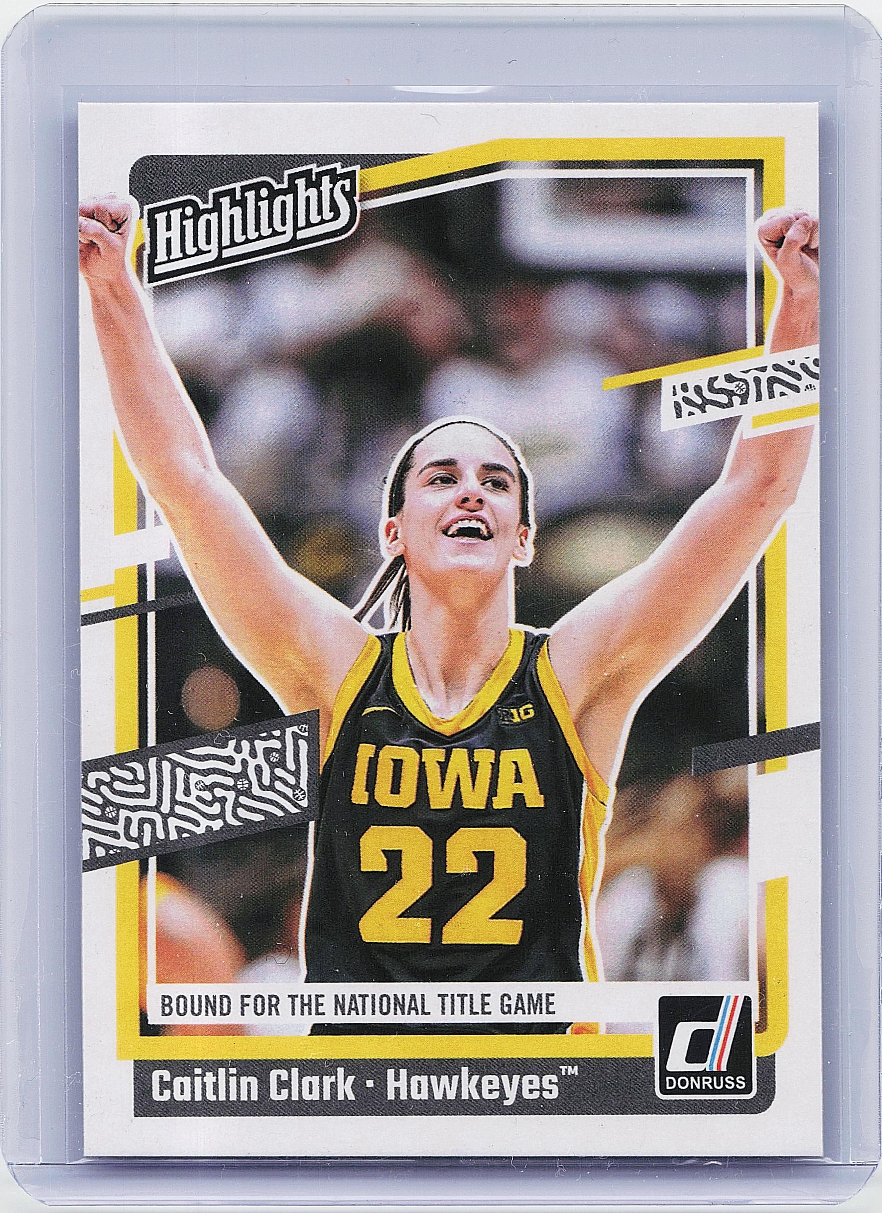 2024 Panini Caitlin Clark Collection #H9 Caitlin Clark Highlights
