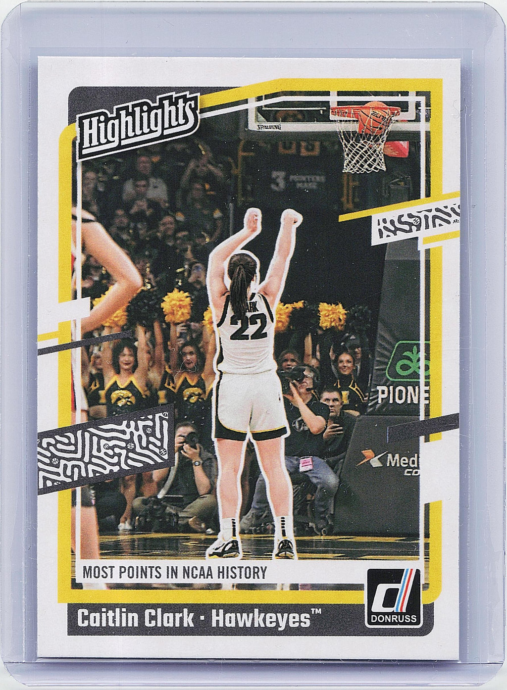 2024 Panini Caitlin Clark Collection #H11 Caitlin Clark Highlights