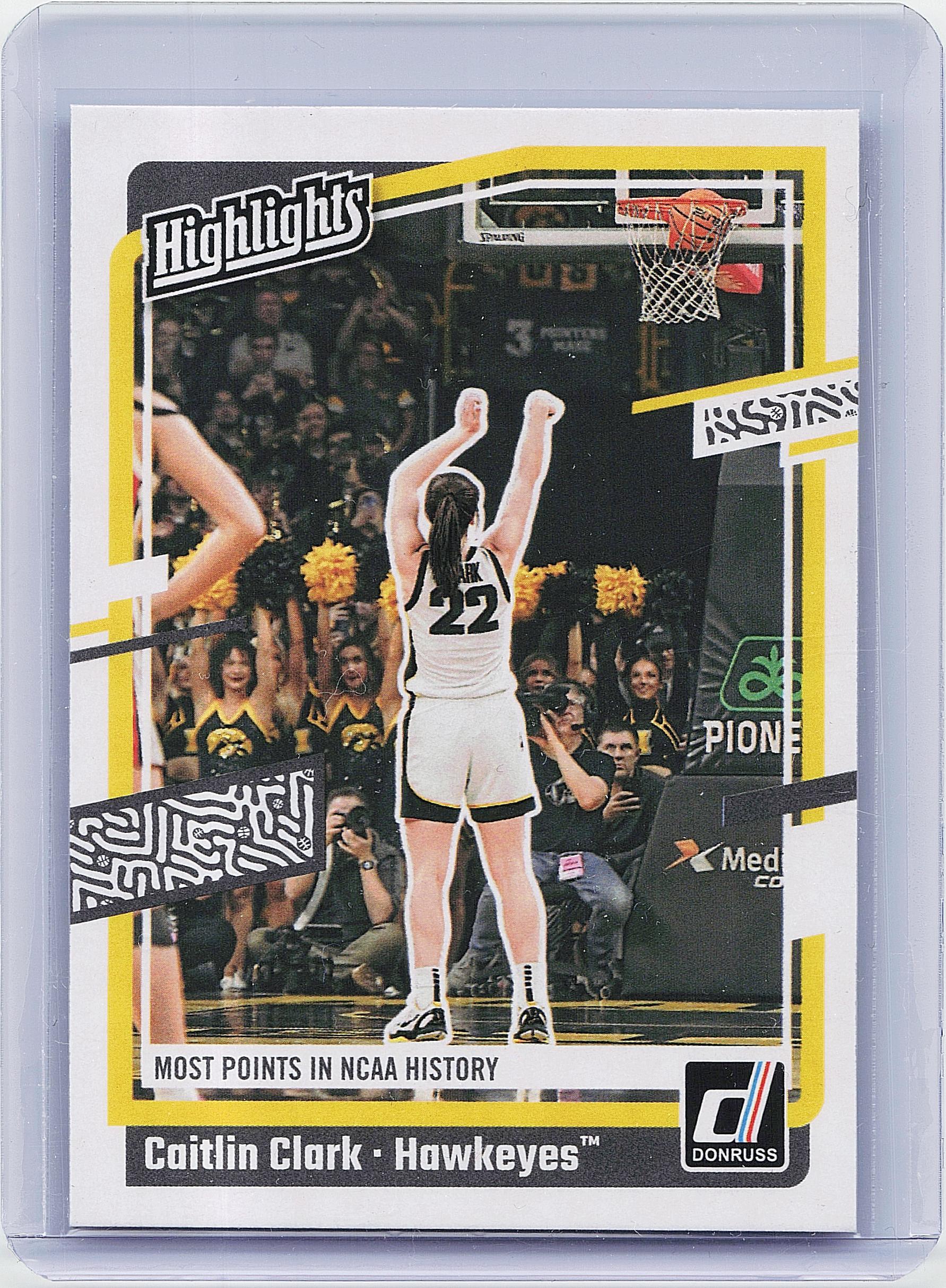 2024 Panini Caitlin Clark Collection #H11 Caitlin Clark Highlights