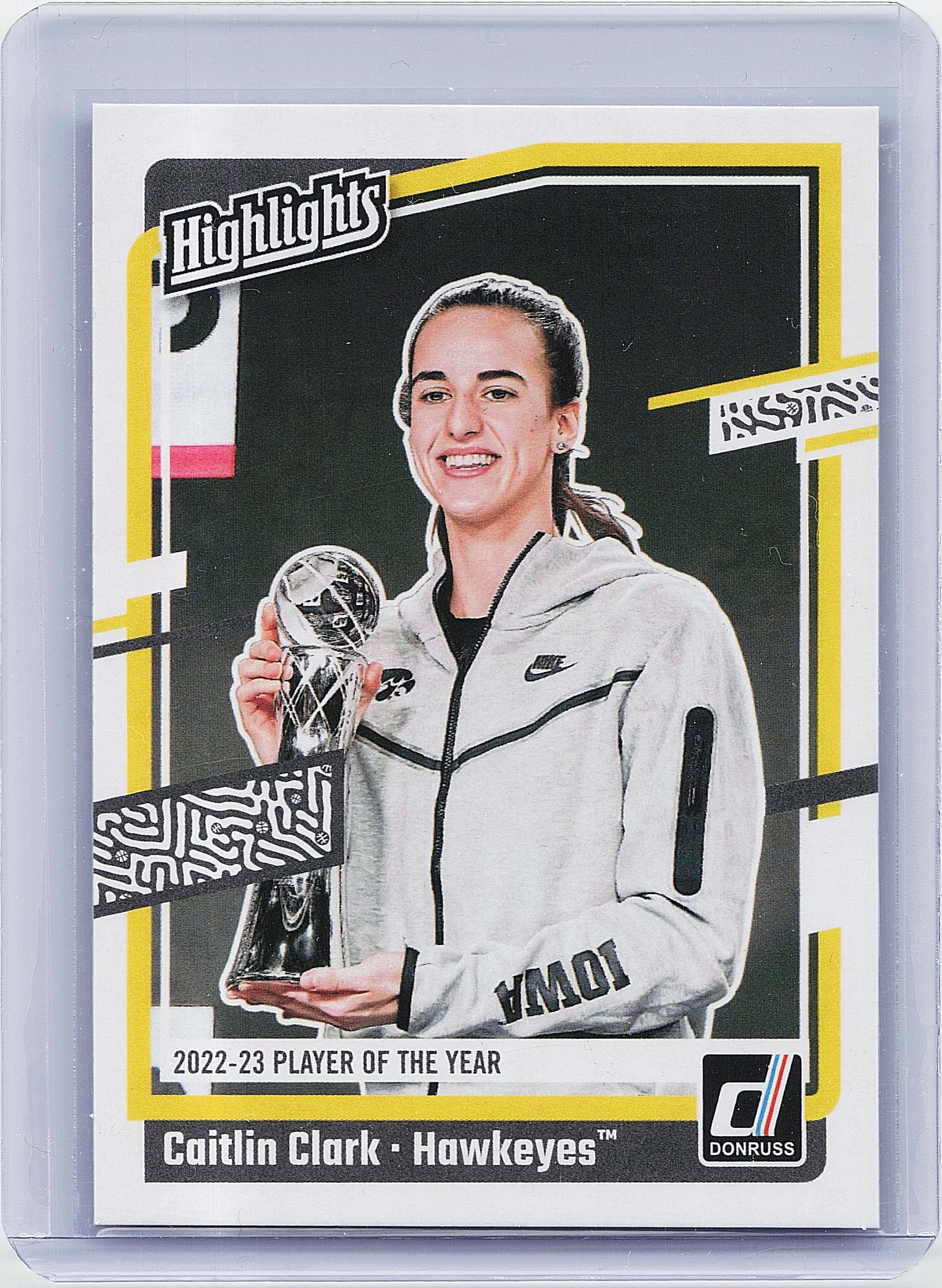 2024 Panini Caitlin Clark Collection #H13 Caitlin Clark Highlights