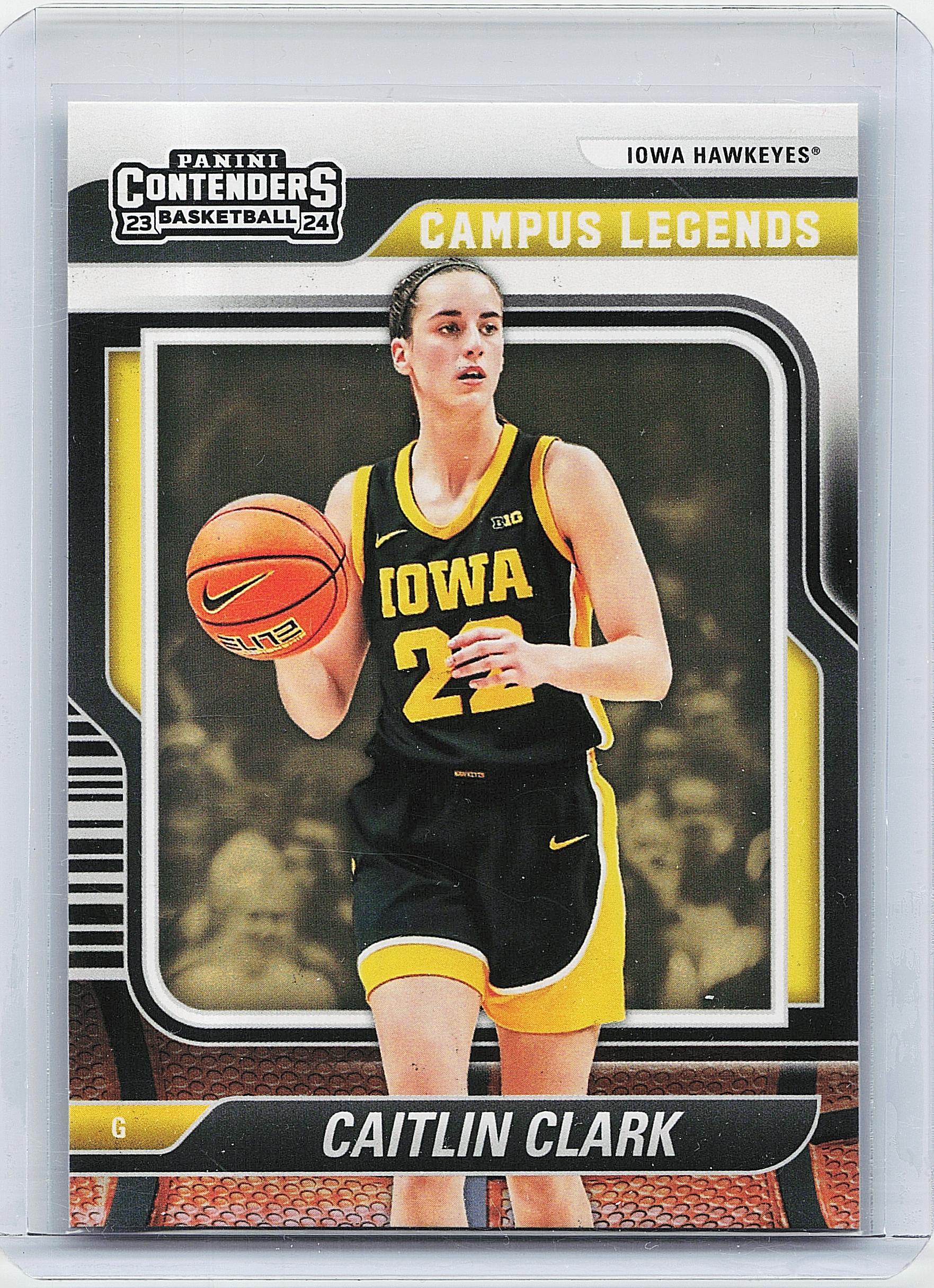 2024 Panini Caitlin Clark Collection #CL1 Caitlin Clark Campus Legends