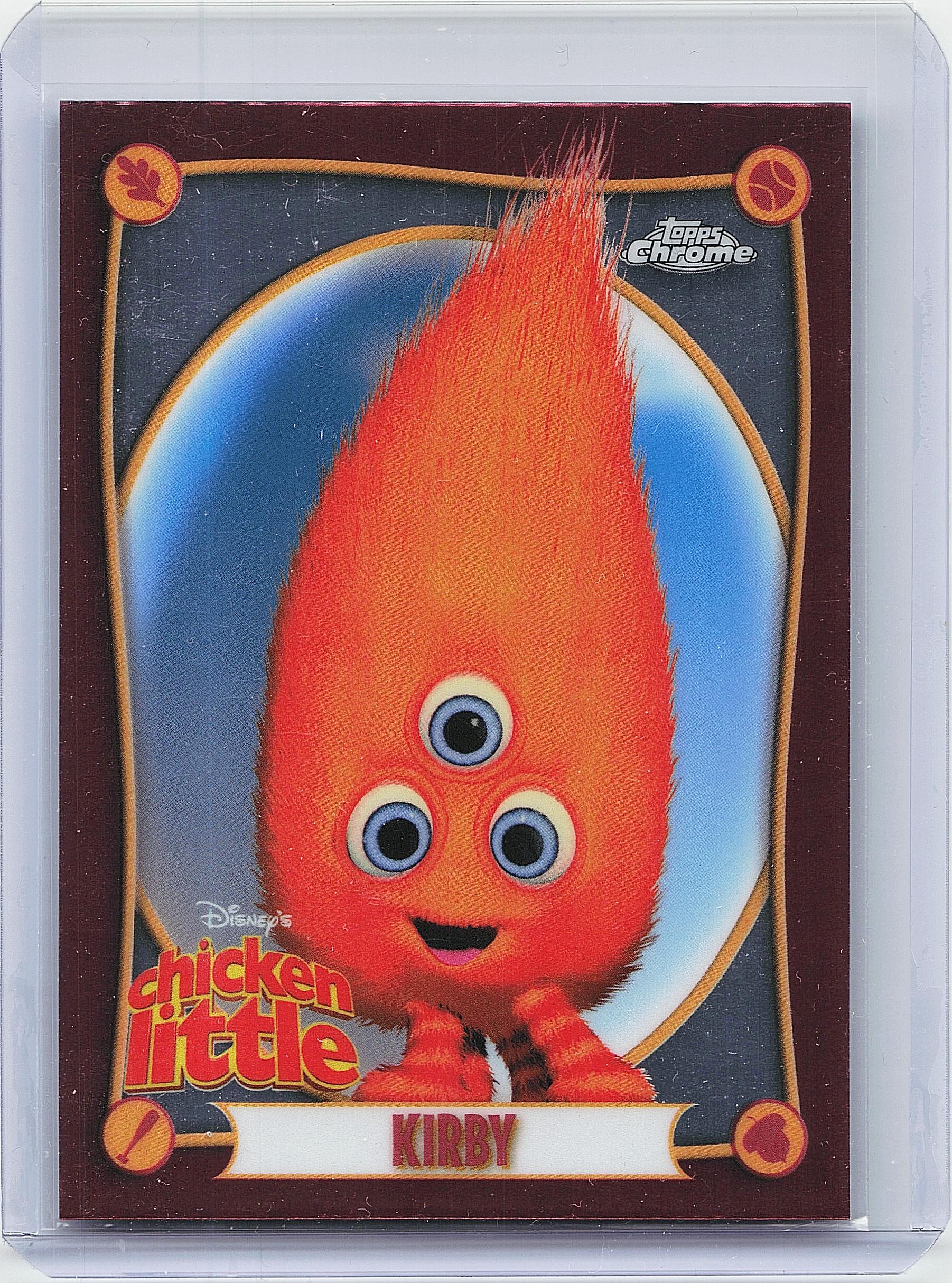 2025 Topps Chrome Disney #CL-5 Kirby Chicken Little 20th Anniversary