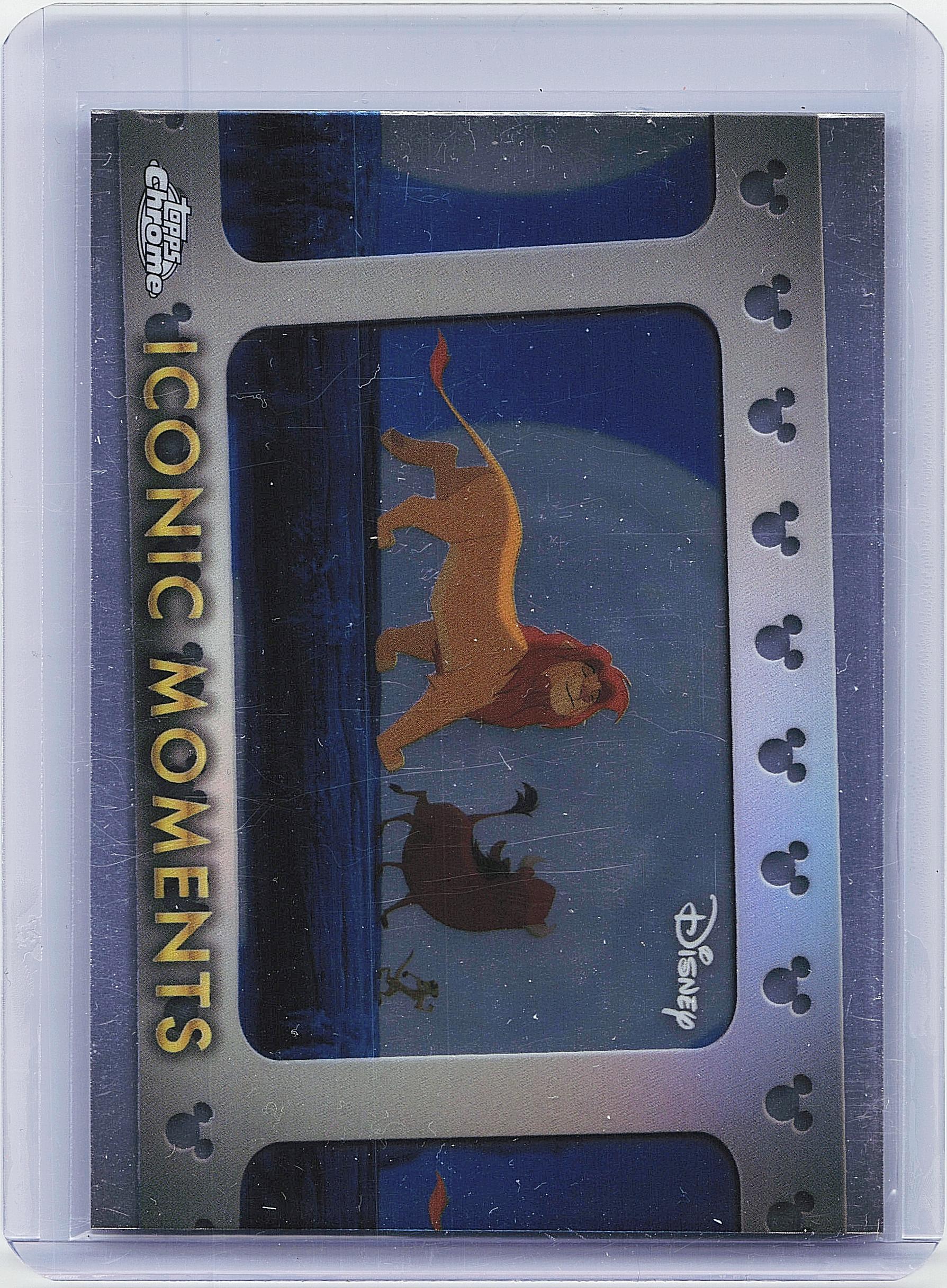 2025 Topps Chrome Disney #IM-1 Hakuna Matata - The Lion King Iconic Moments
