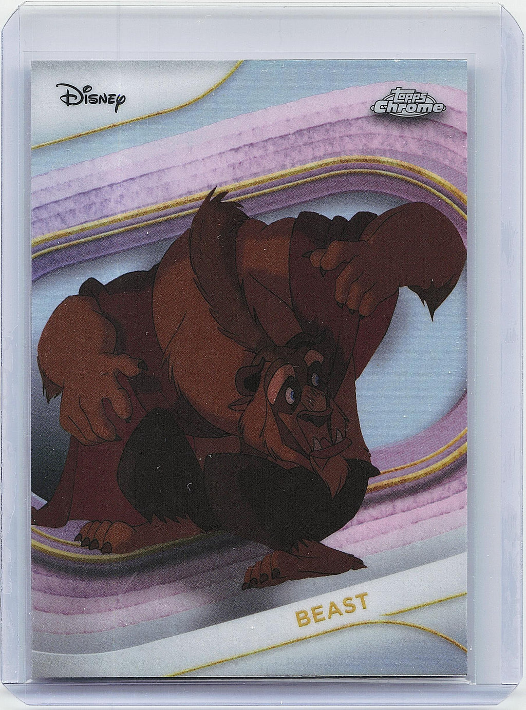 2025 Topps Chrome Disney #126 Beast Refractor