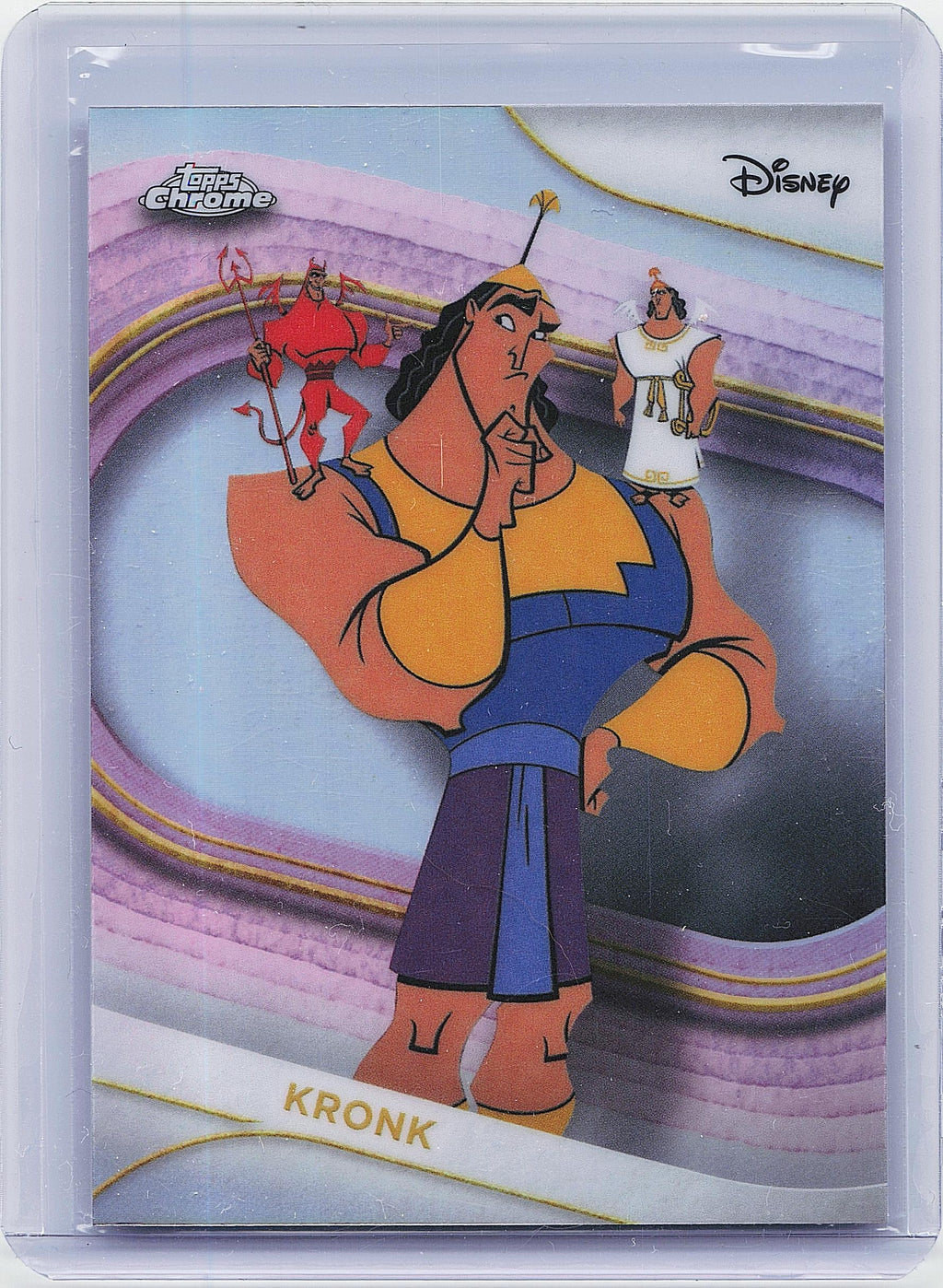 2025 Topps Chrome Disney #22 Kronk Refractor