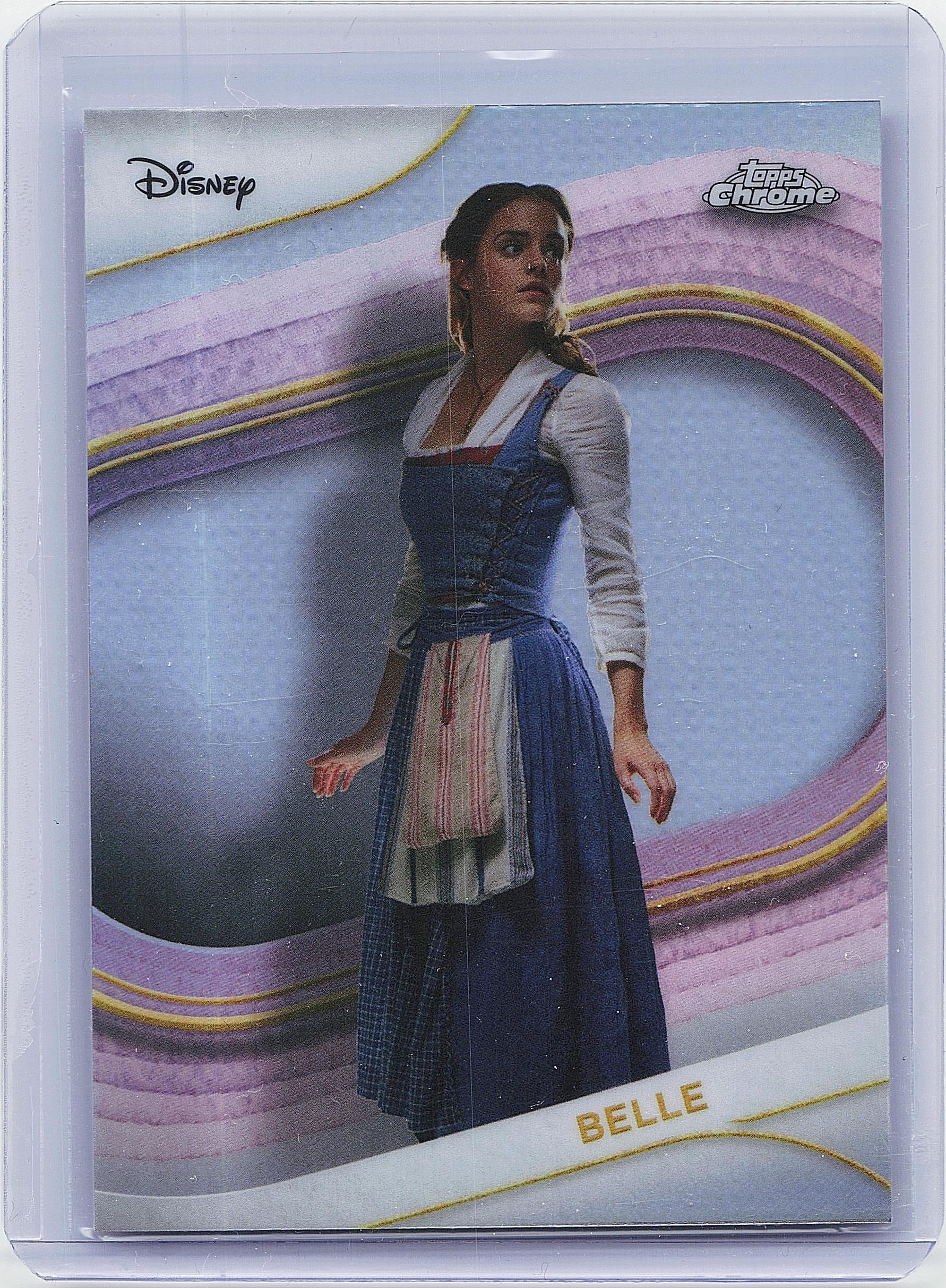 2025 Topps Chrome Disney #129 Belle Refractor