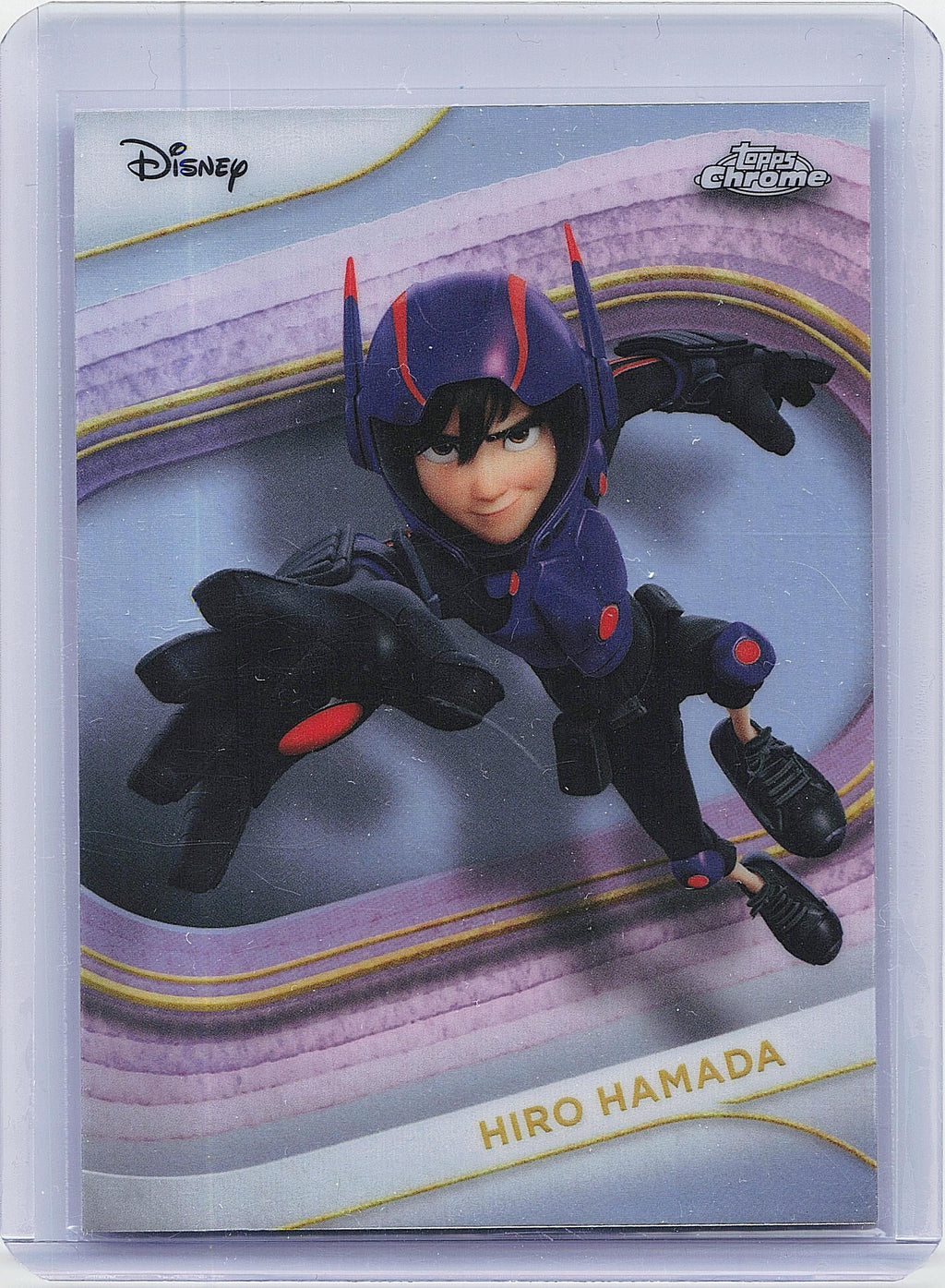 2025 Topps Chrome Disney #9 Hiro Hamada Refractor