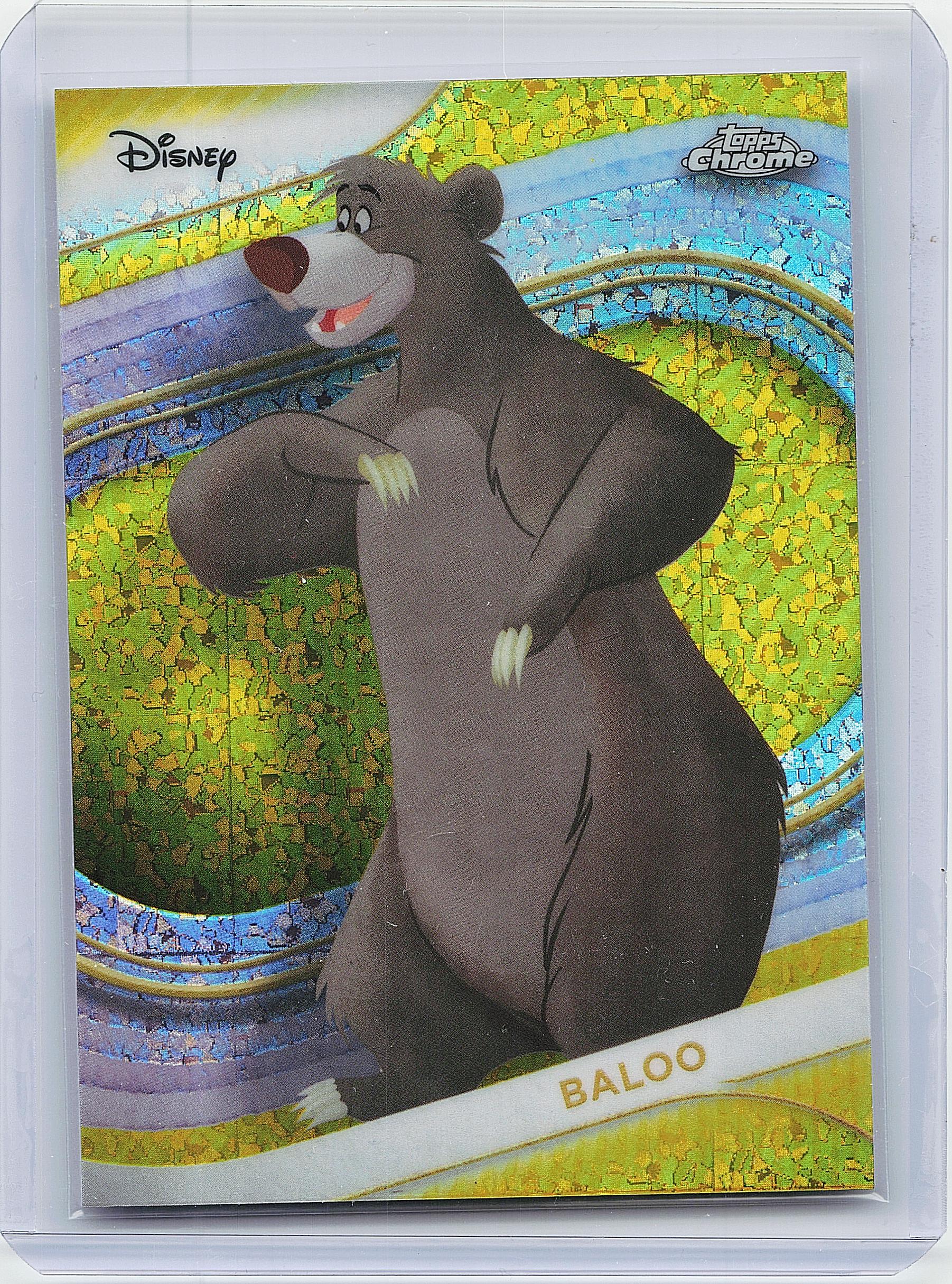 2025 Topps Chrome Disney #106 Baloo Mini-Diamonds