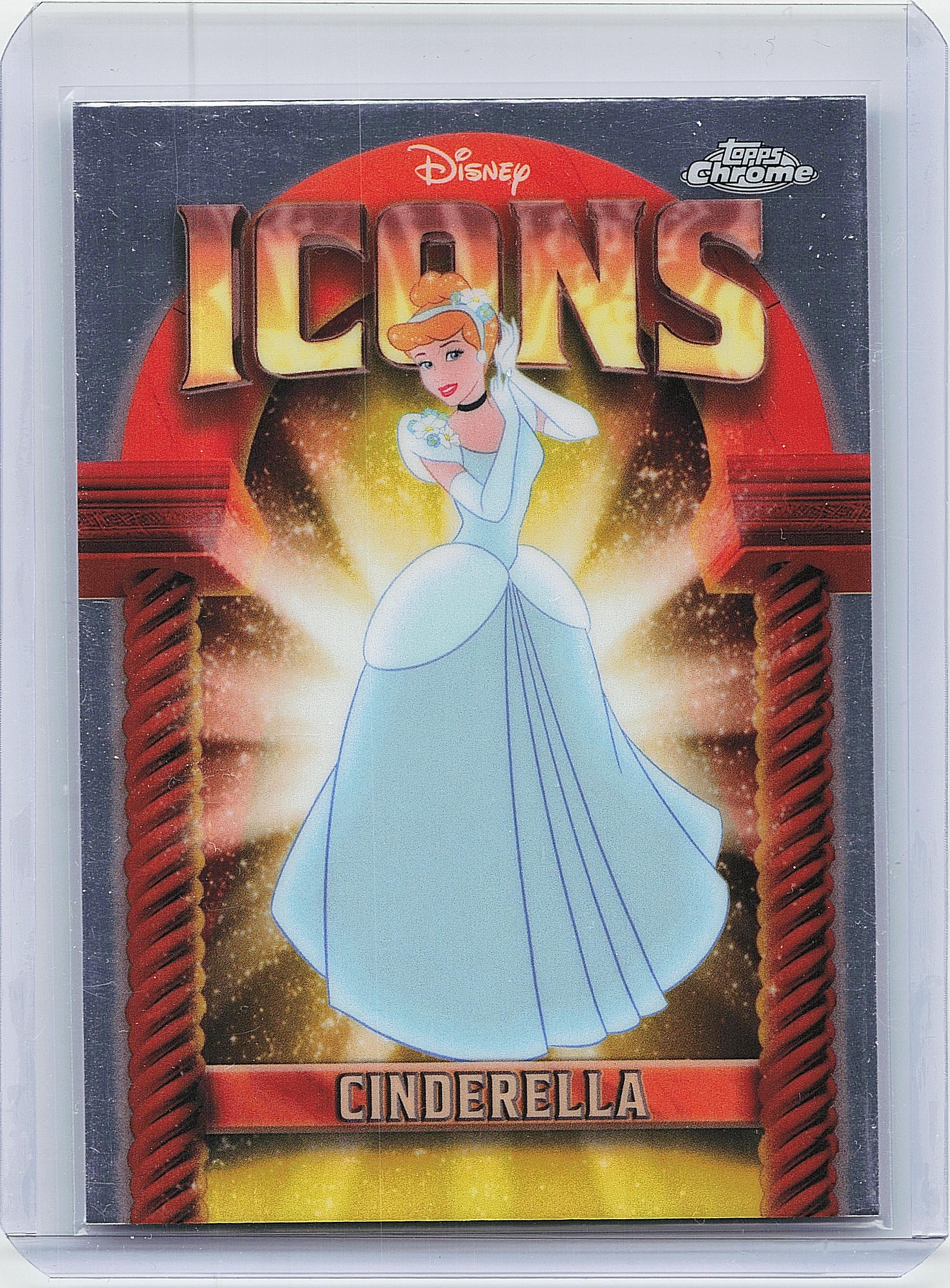 2025 Topps Chrome Disney #DI-11 Cinderella Disney Icons