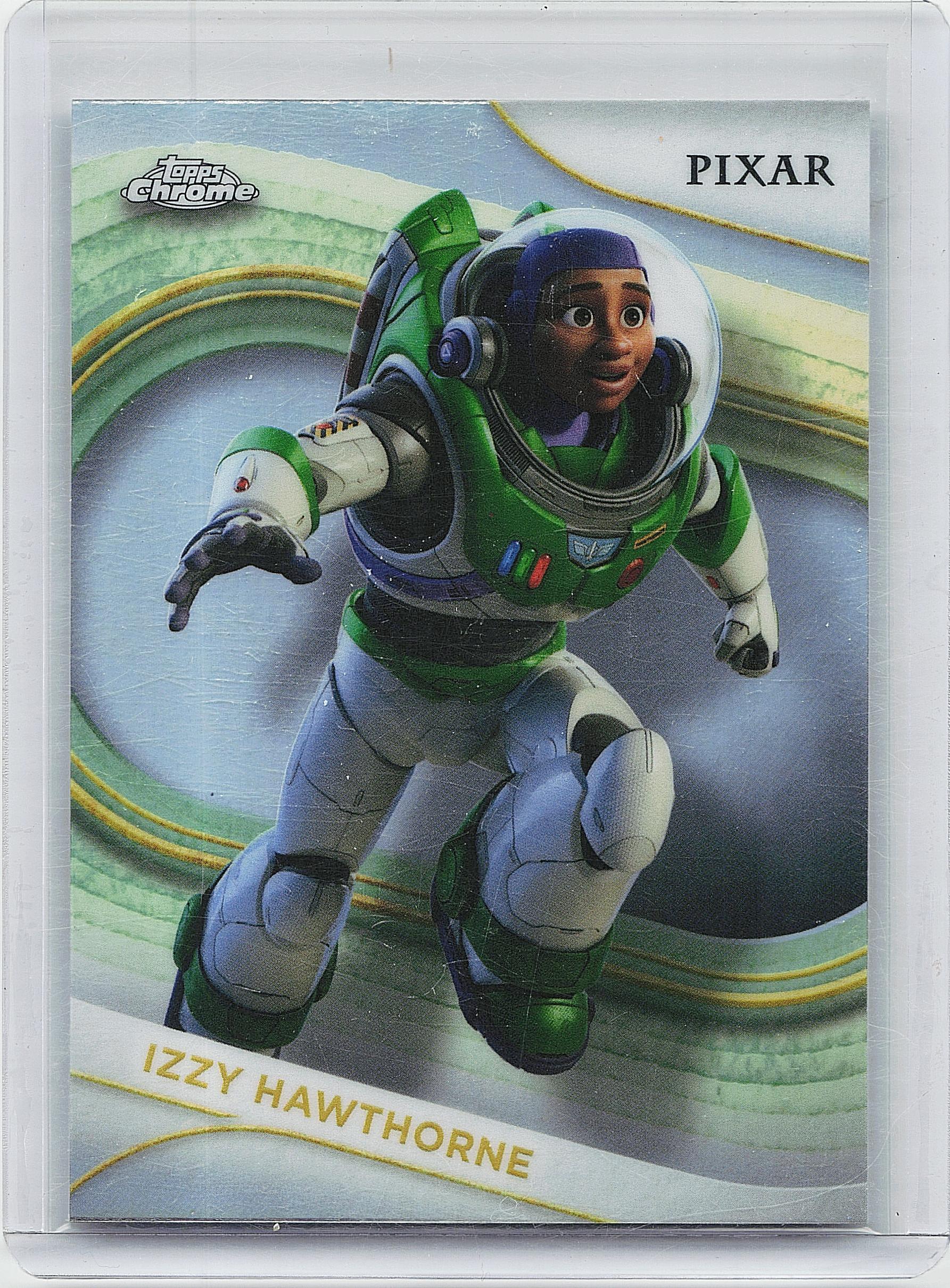 2025 Topps Chrome Disney #29 Izzy Hawthorne Refractor