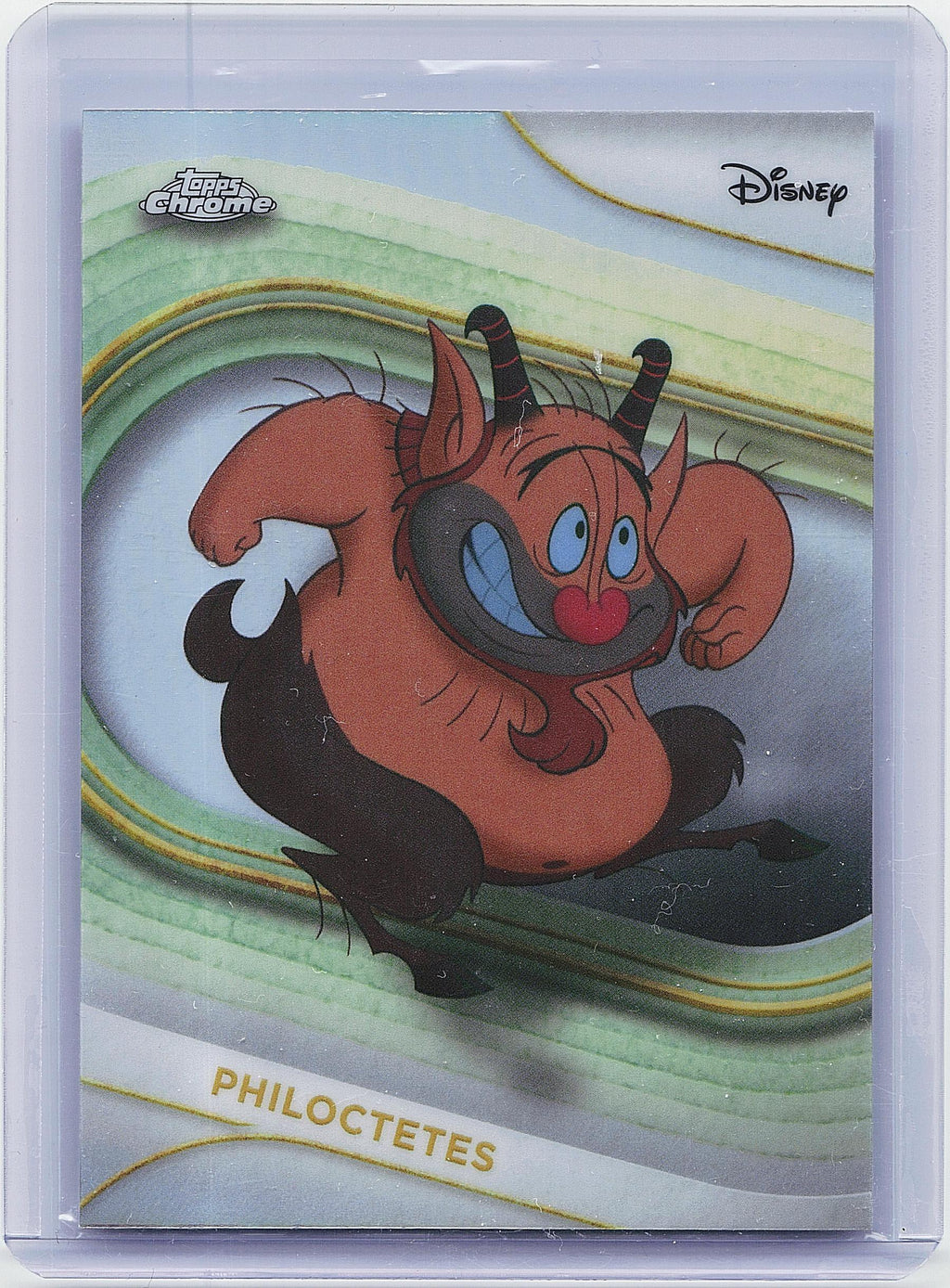 2025 Topps Chrome Disney #46 Philoctetes Refractor
