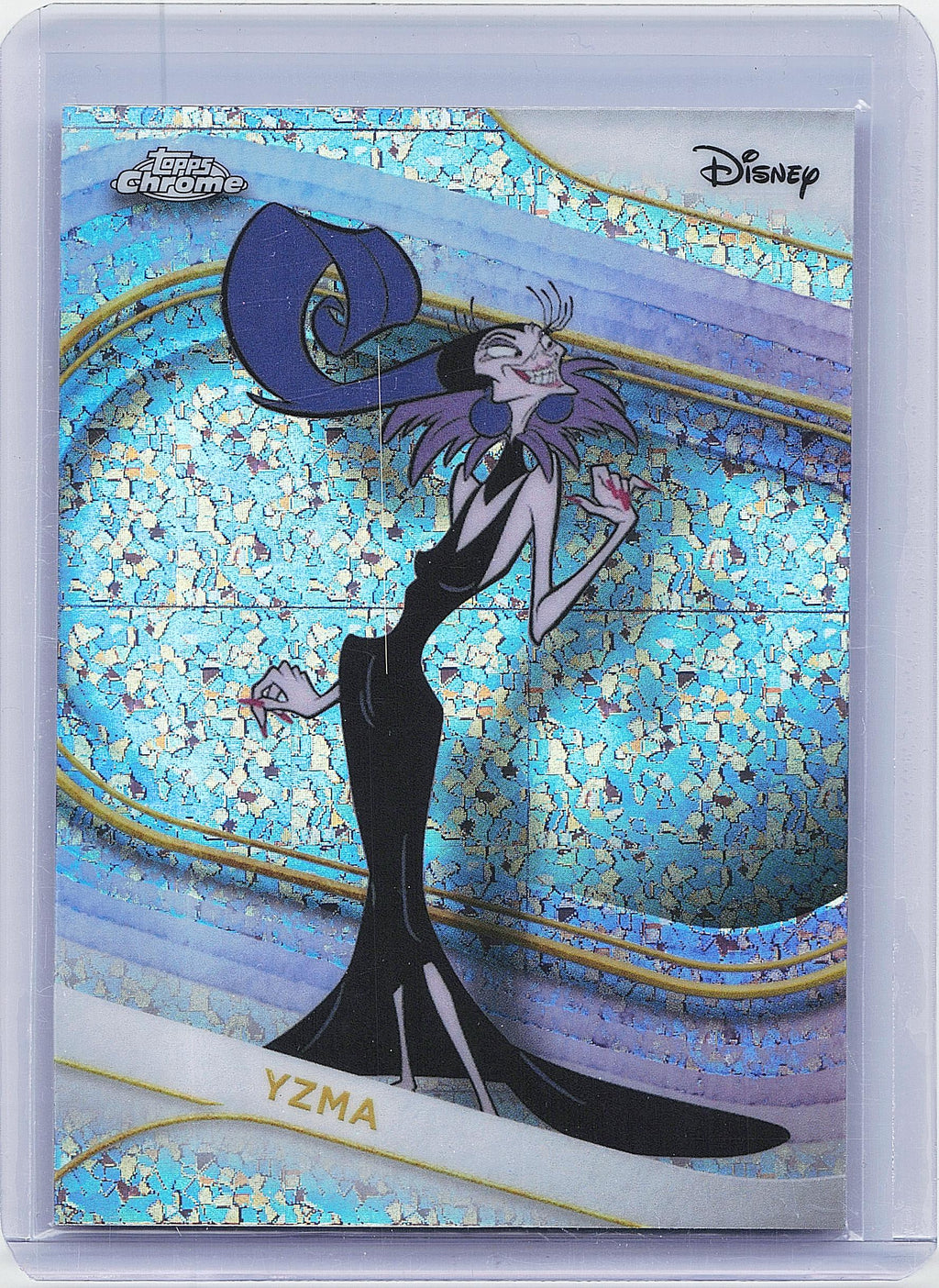 2025 Topps Chrome Disney #24 Yzma Mini-Diamonds
