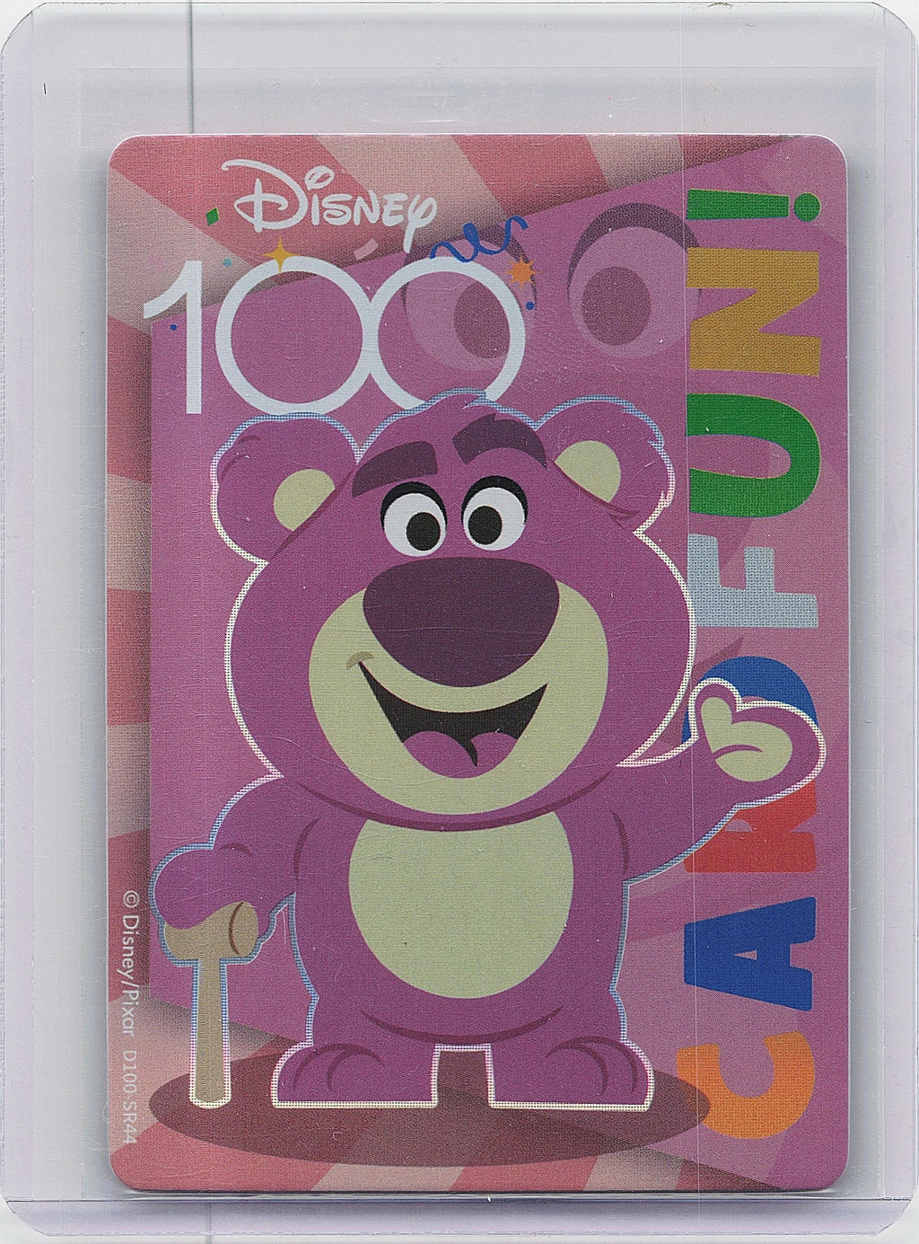 2023 Card.fun Disney 100 Joyful #D100-SR44 Lotso