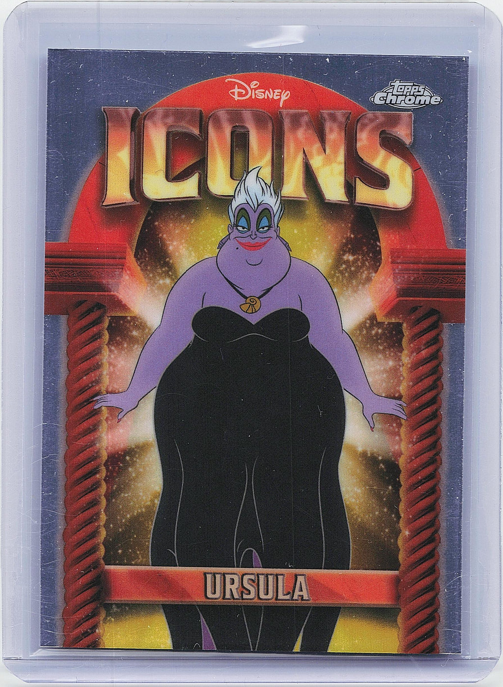 2025 Topps Chrome Disney #DI-29 Ursula Disney Icons