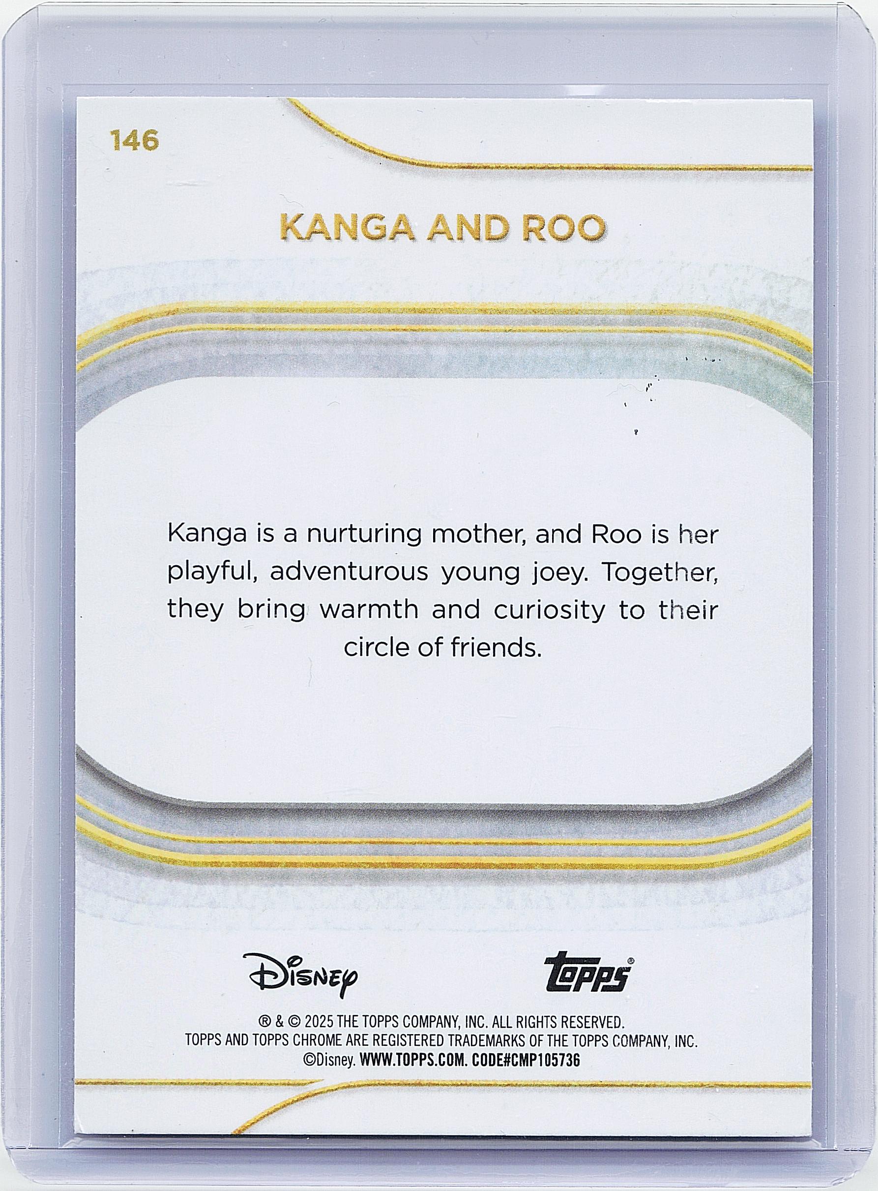2025 Topps Chrome Disney #146 Kanga and Roo