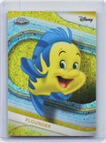 2025 Topps Chrome Disney #60 Flounder Yellow Mini-Diamonds