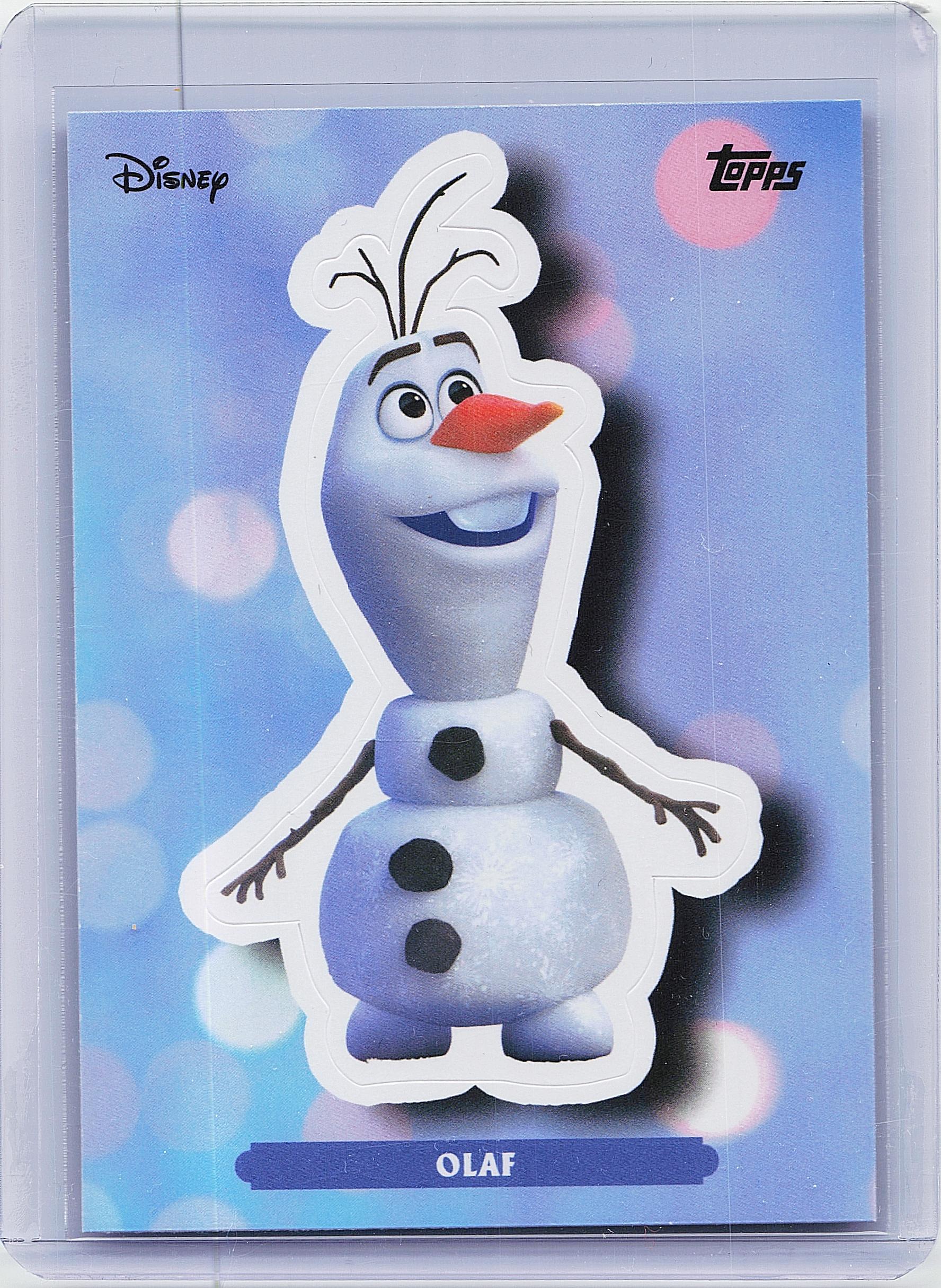 2025 Topps Disney Wonder #ES-20 Olaf Enchanted Stickers