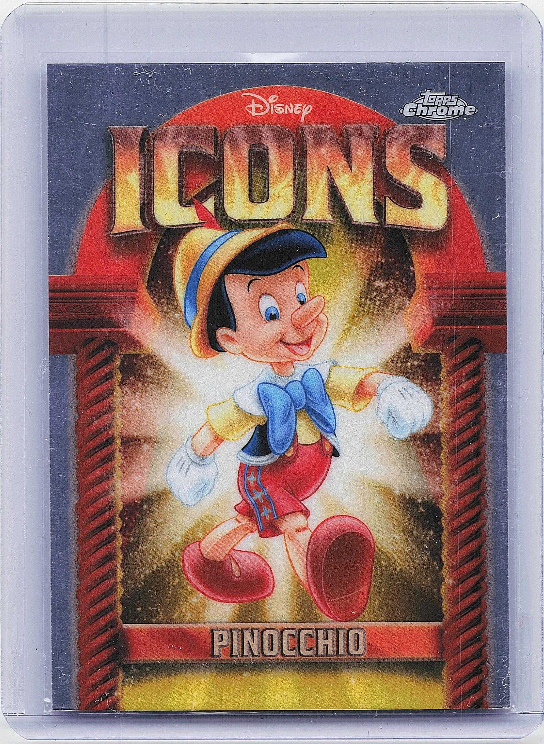 2025 Topps Chrome Disney #DI-16 Pinocchio Disney Icons