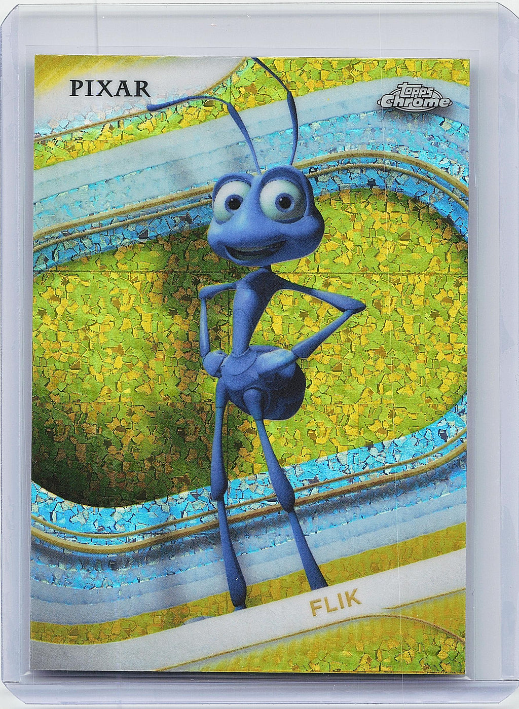 2025 Topps Chrome Disney #78 Flik Yellow Mini-Diamonds
