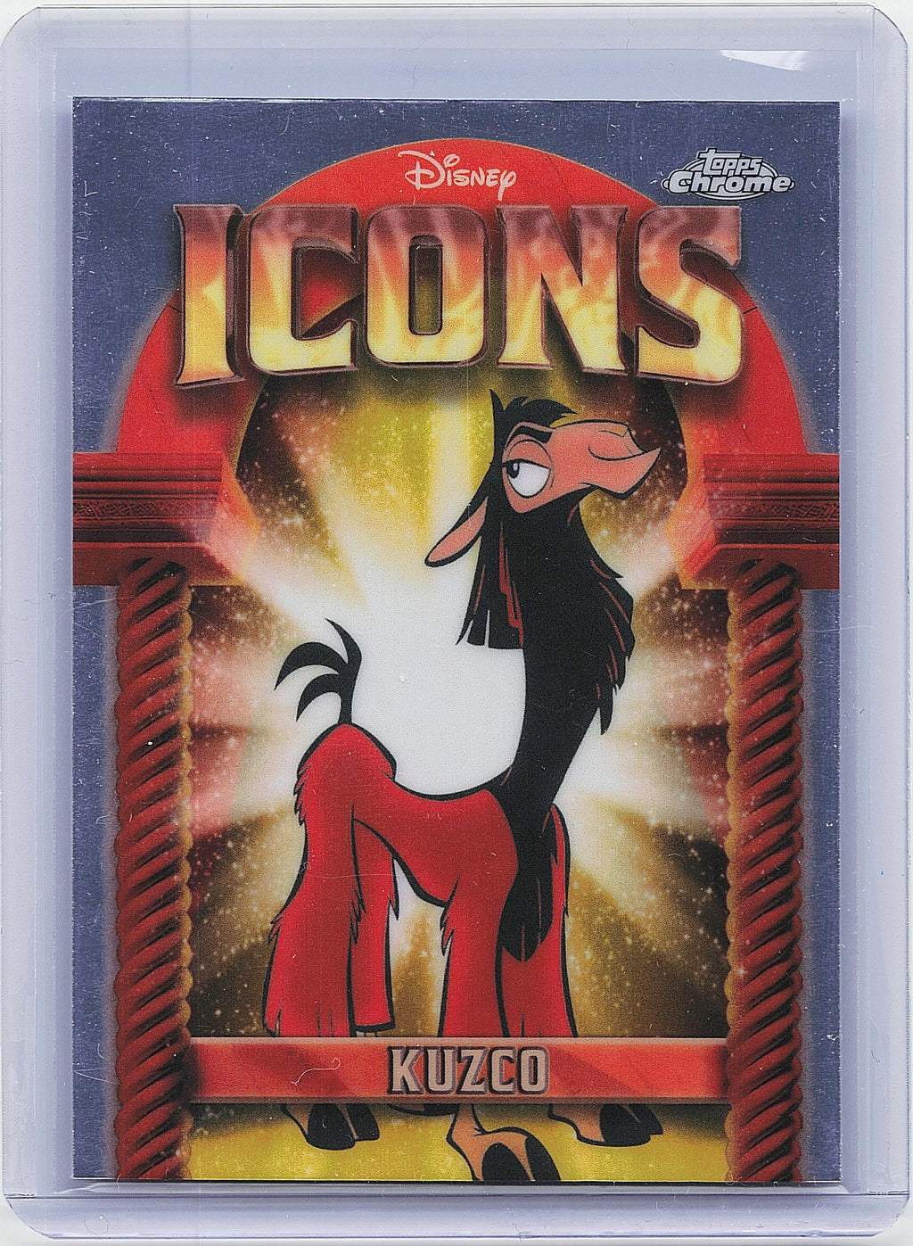 2025 Topps Chrome Disney #DI-3 Kuzco Disney Icons