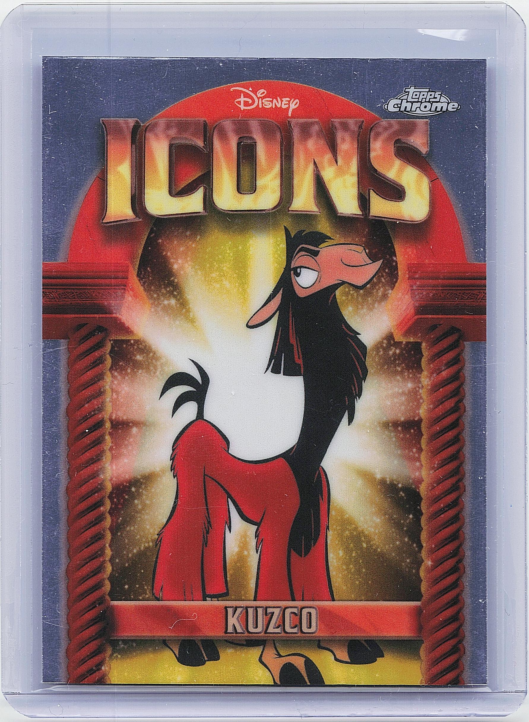 2025 Topps Chrome Disney #DI-3 Kuzco Disney Icons