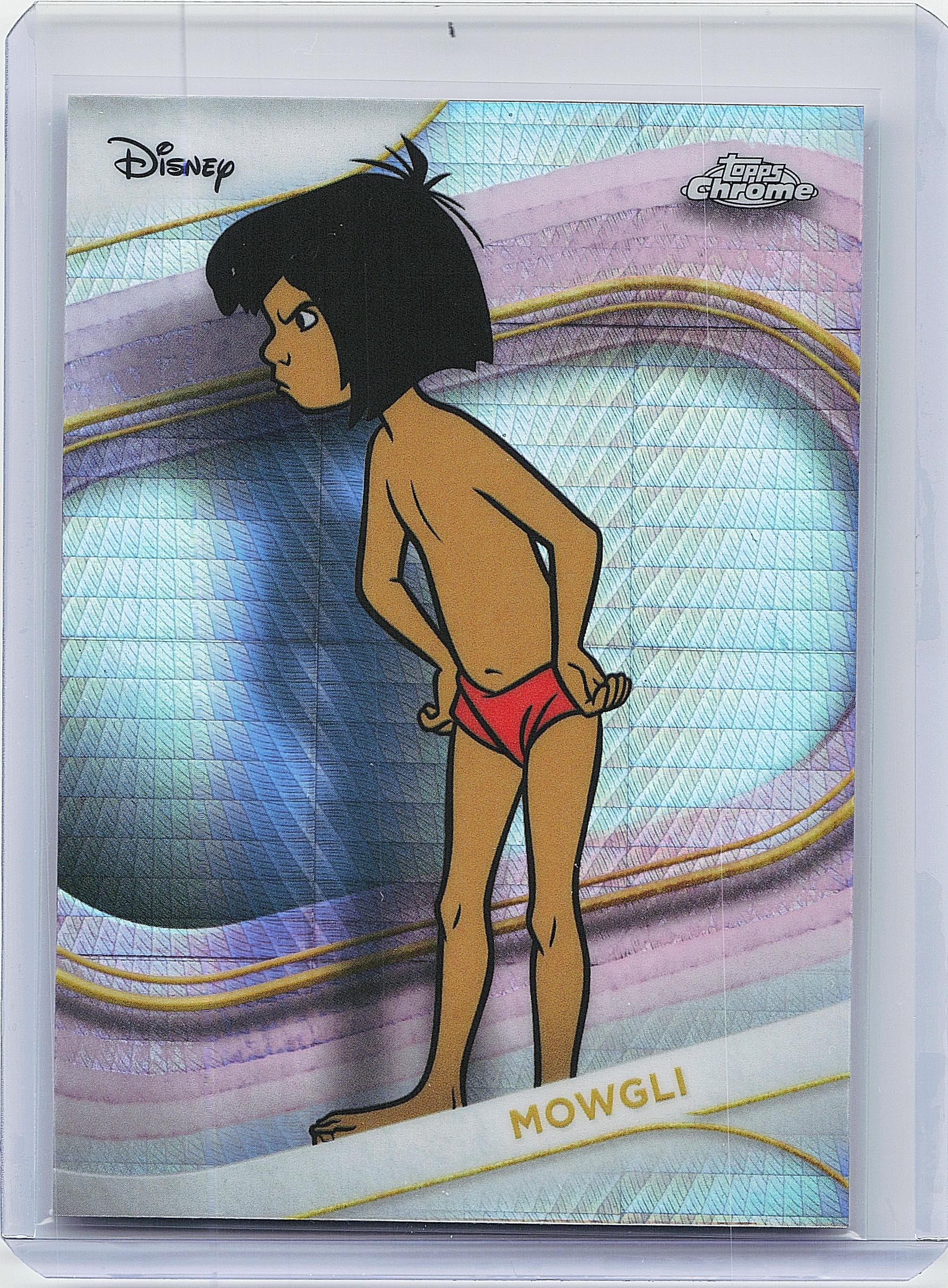 2025 Topps Chrome Disney #105 Mowgli Prism