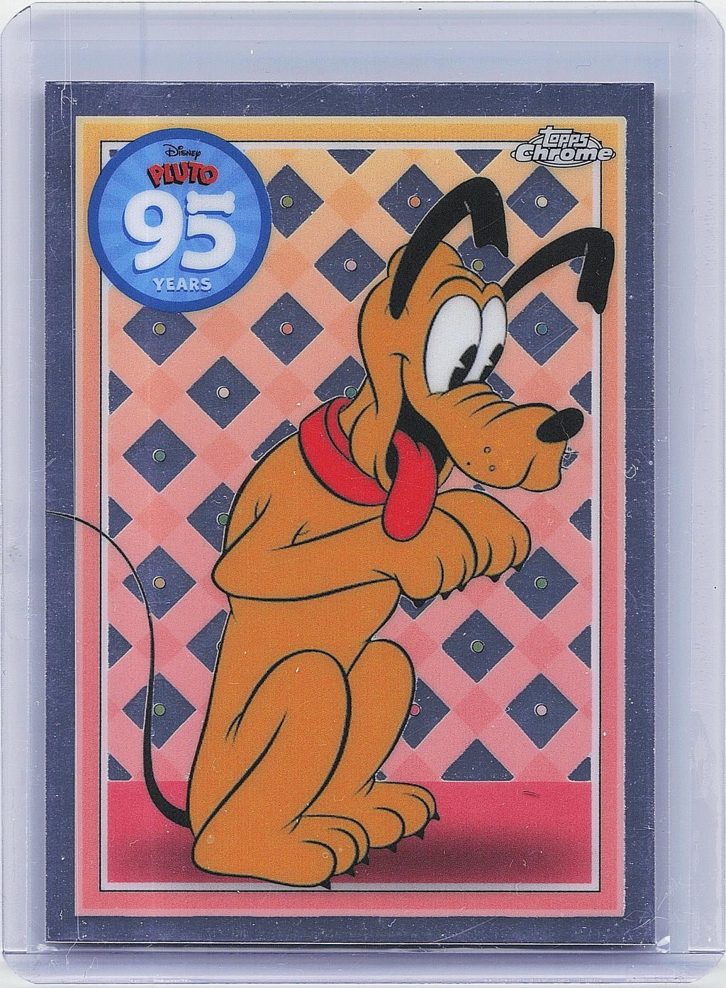 2025 Topps Chrome Disney #PL-9 Pluto Pluto 95th Anniversary
