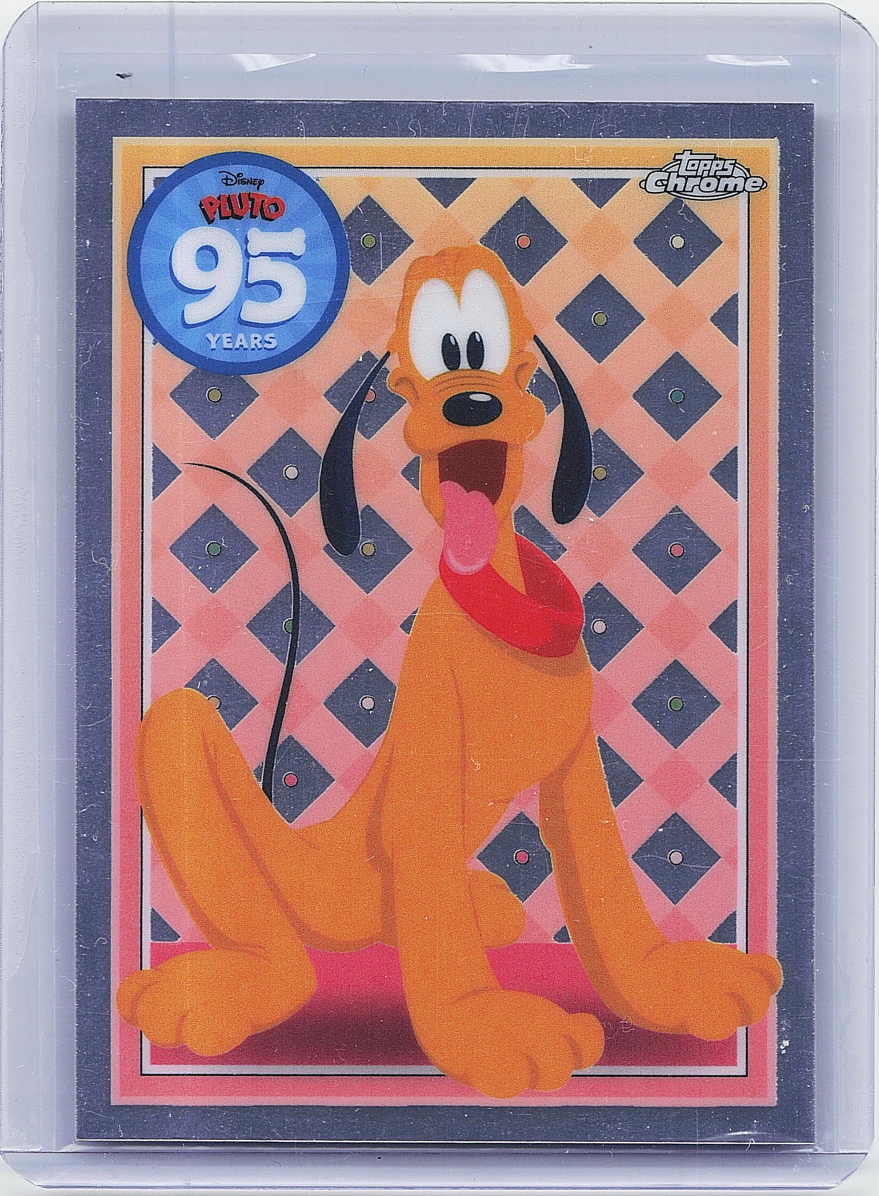 2025 Topps Chrome Disney #PL-1 Pluto Pluto 95th Anniversary