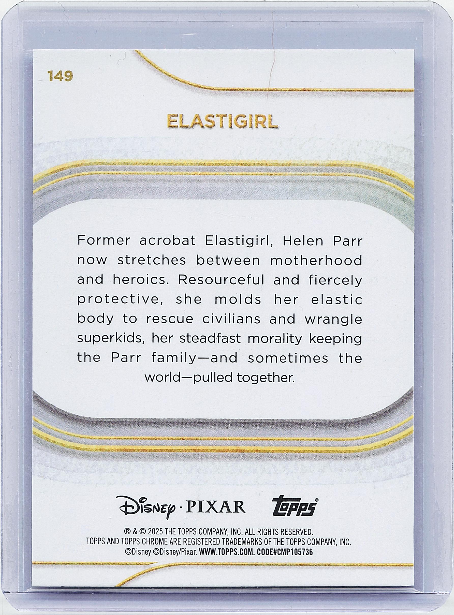 2025 Topps Chrome Disney #149 Elastigirl