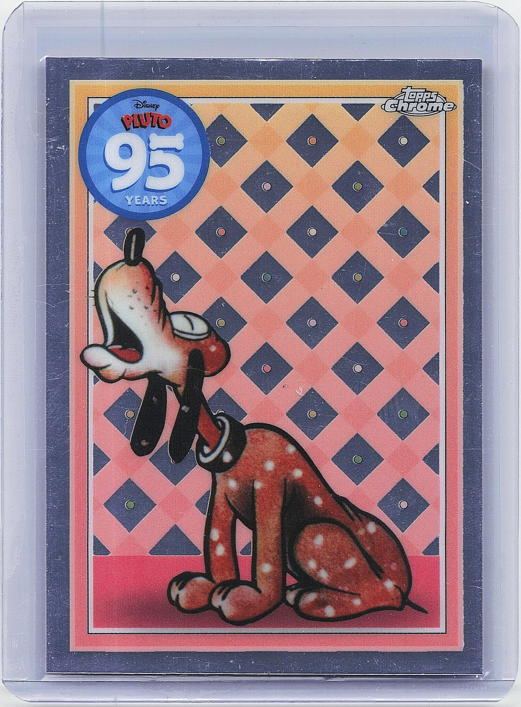 2025 Topps Chrome Disney #PL-3 Pluto Pluto 95th Anniversary