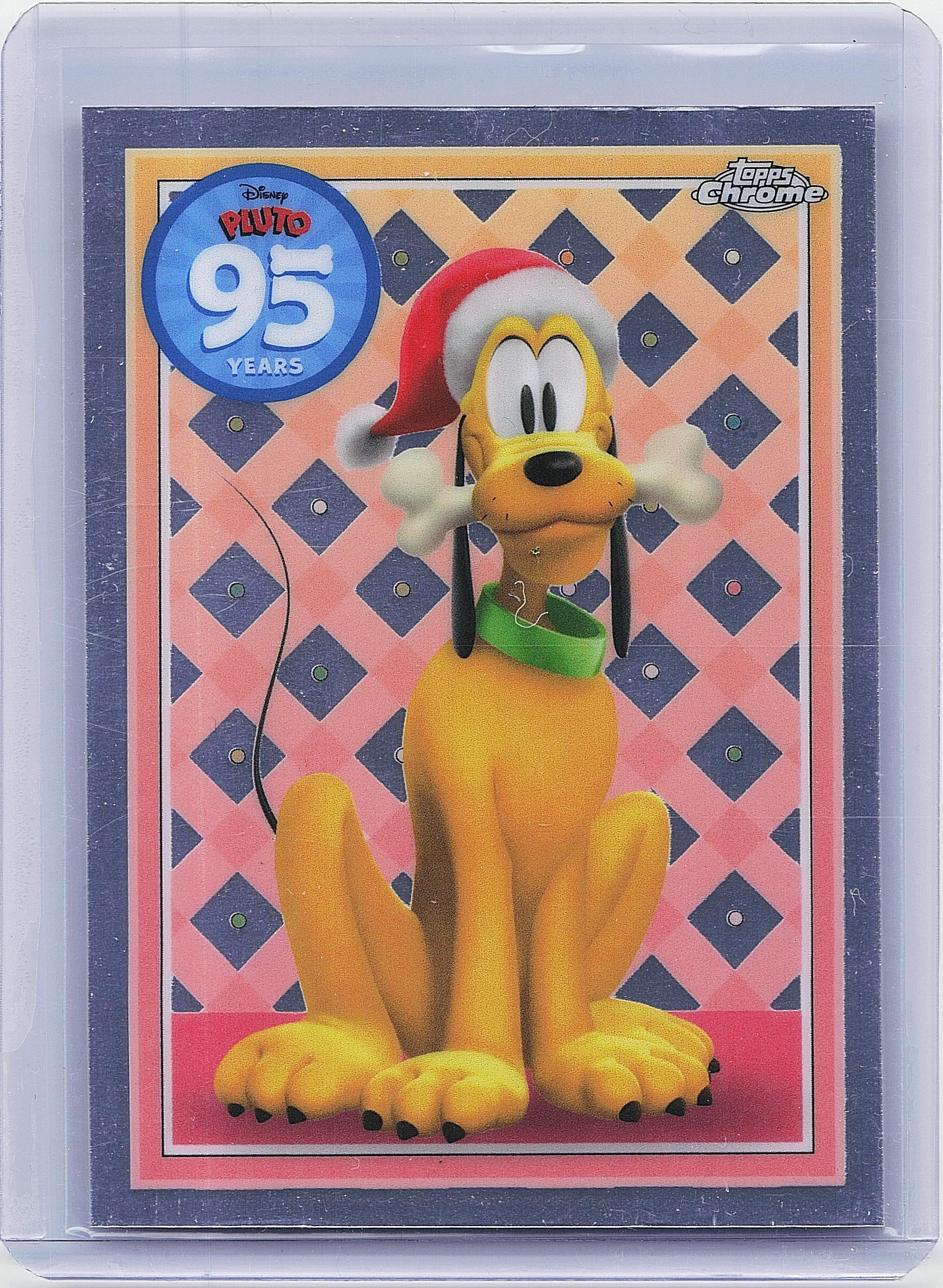2025 Topps Chrome Disney #PL-10 Pluto Pluto 95th Anniversary