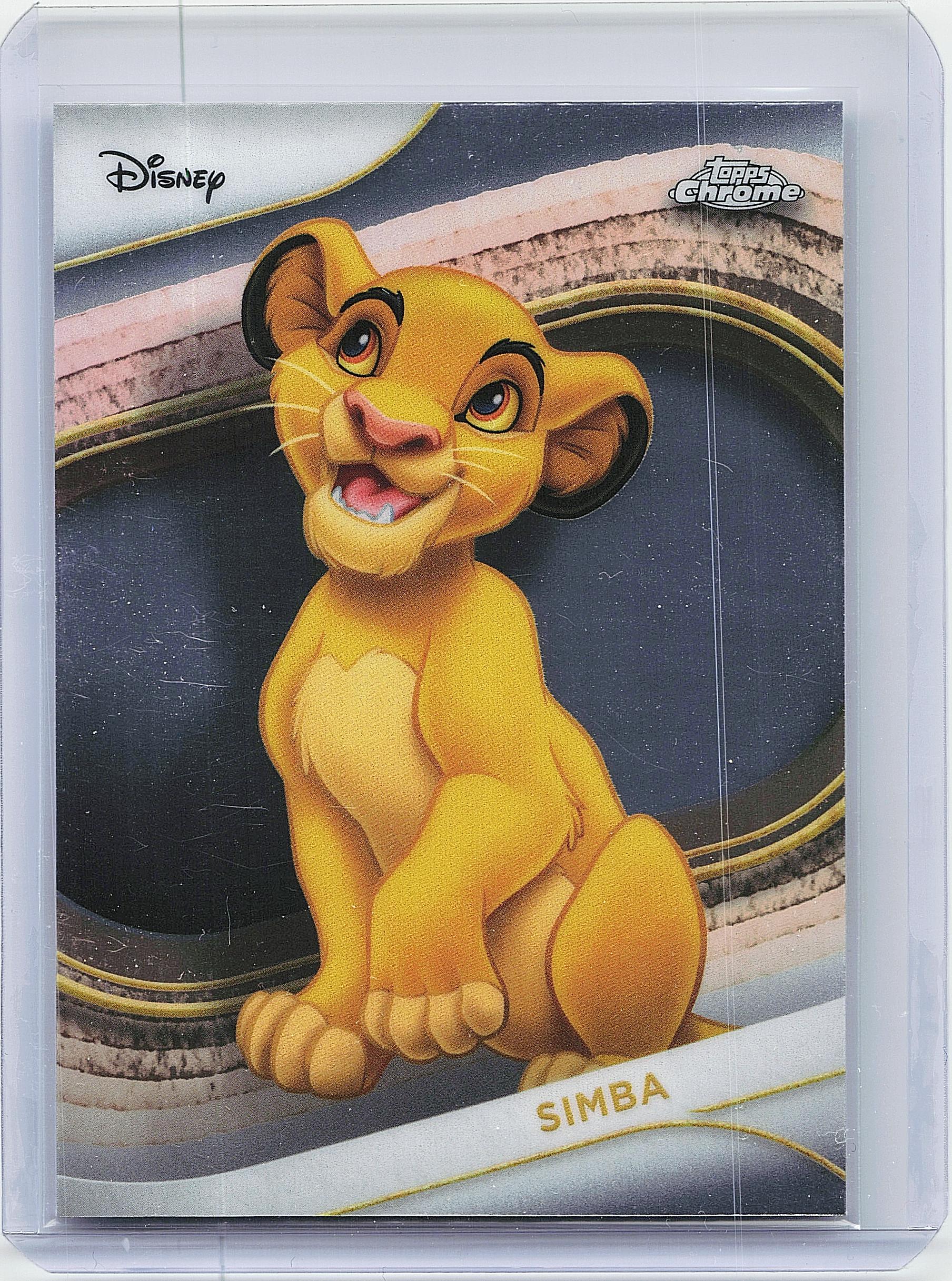 2025 Topps Chrome Disney #100 Simba