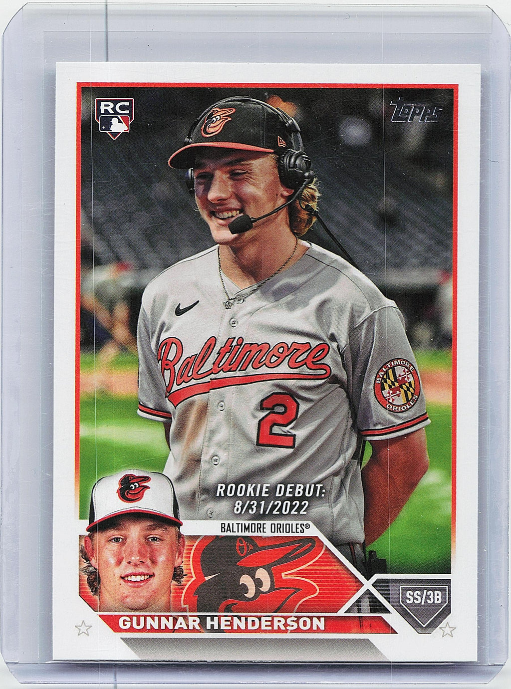 2023 Topps Update #US18 Gunnar Henderson