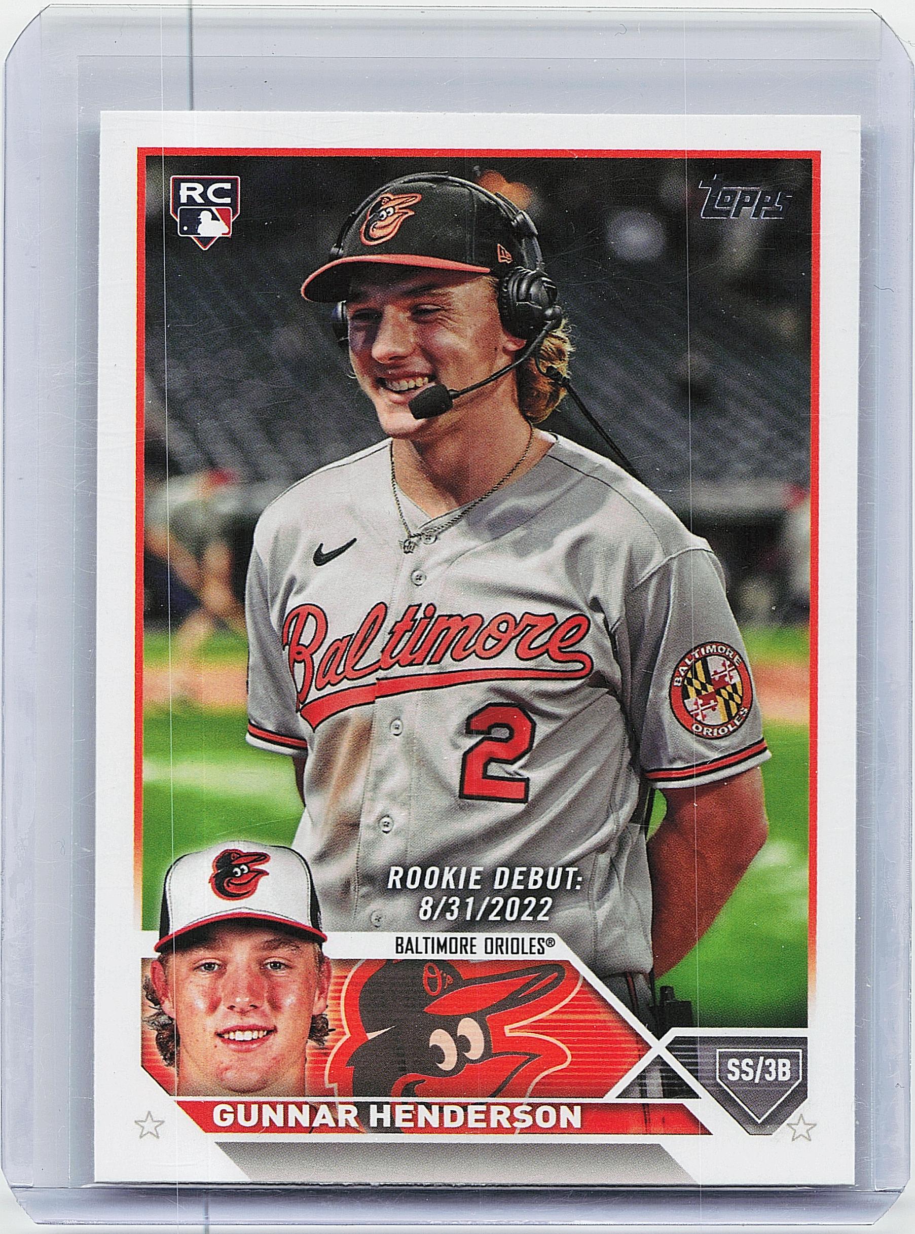 2023 Topps Update #US18 Gunnar Henderson