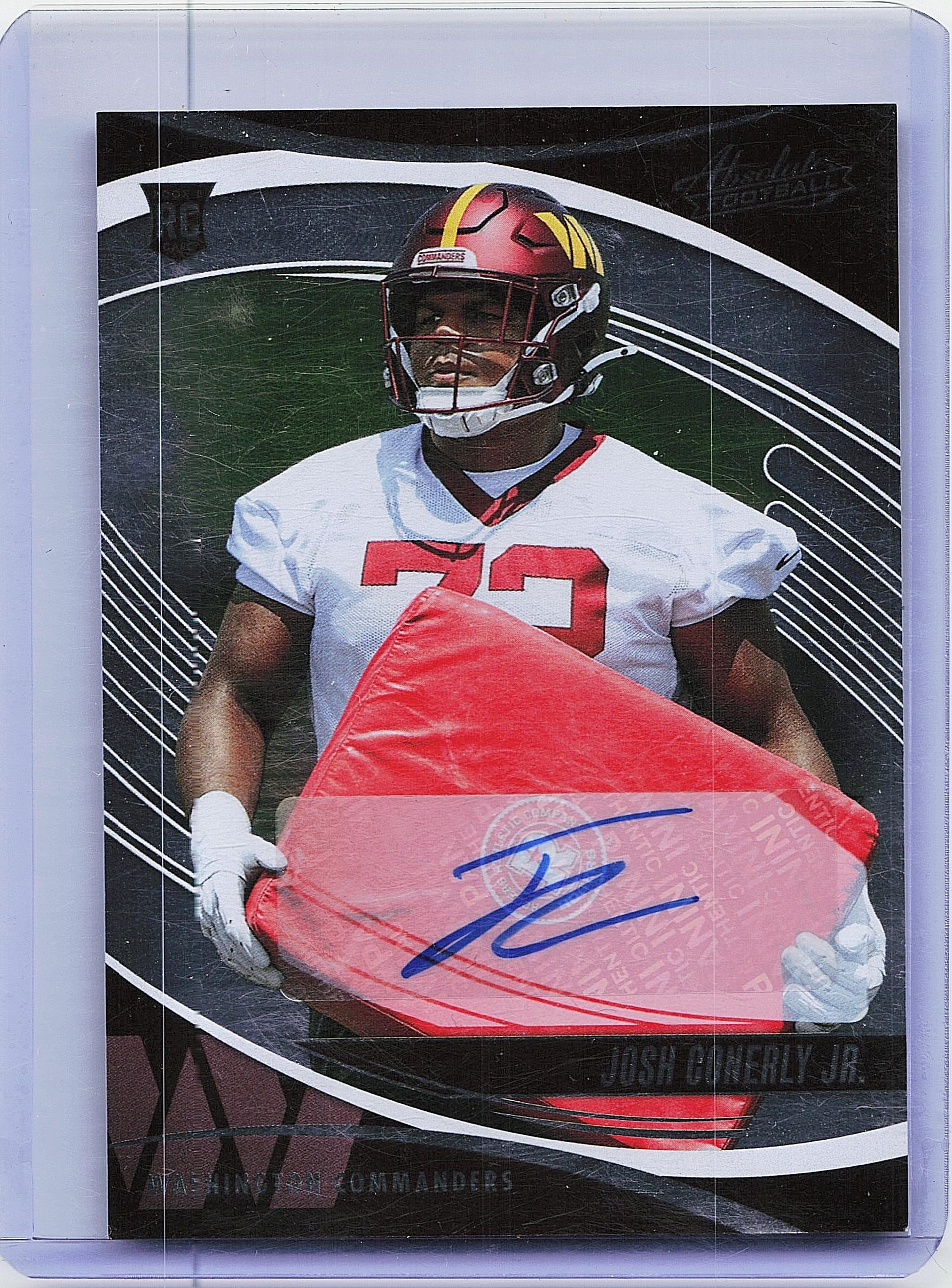 2025 Panini Absolute #145 Josh Conerly Jr. Signature Rookies