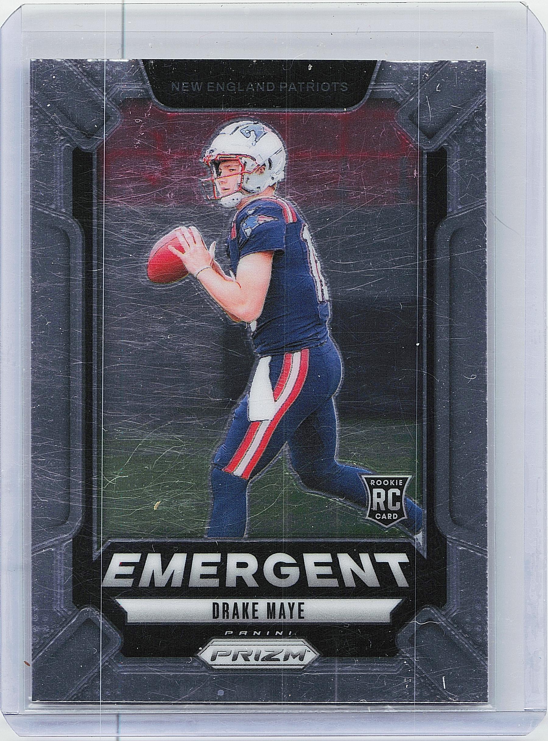 2024 Panini Prizm #4 Drake Maye Emergent